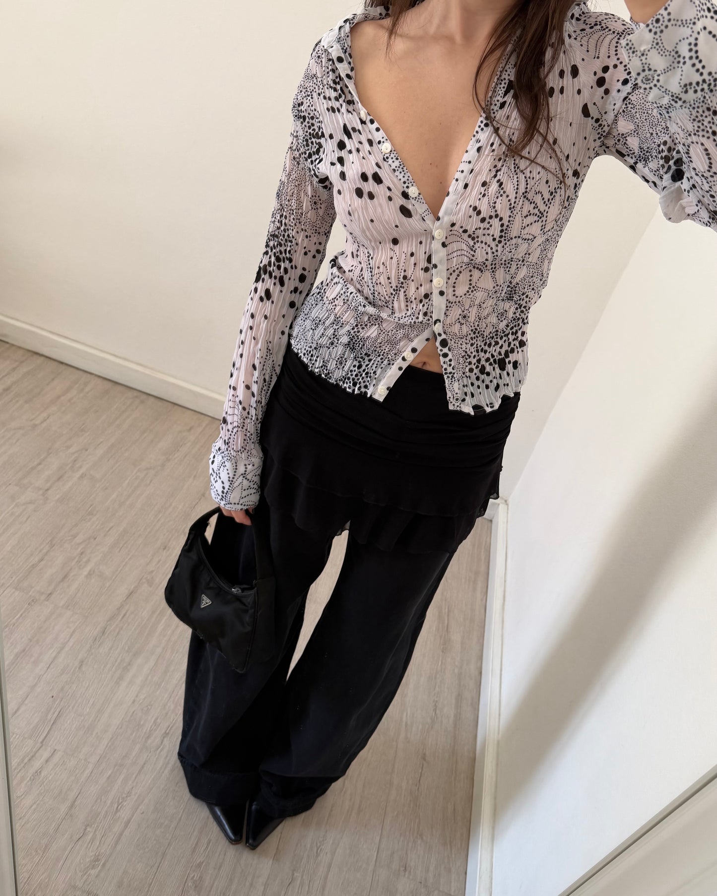 00s crinkle shirt