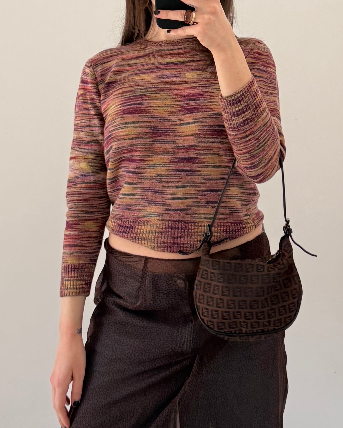 Missoni knit swater