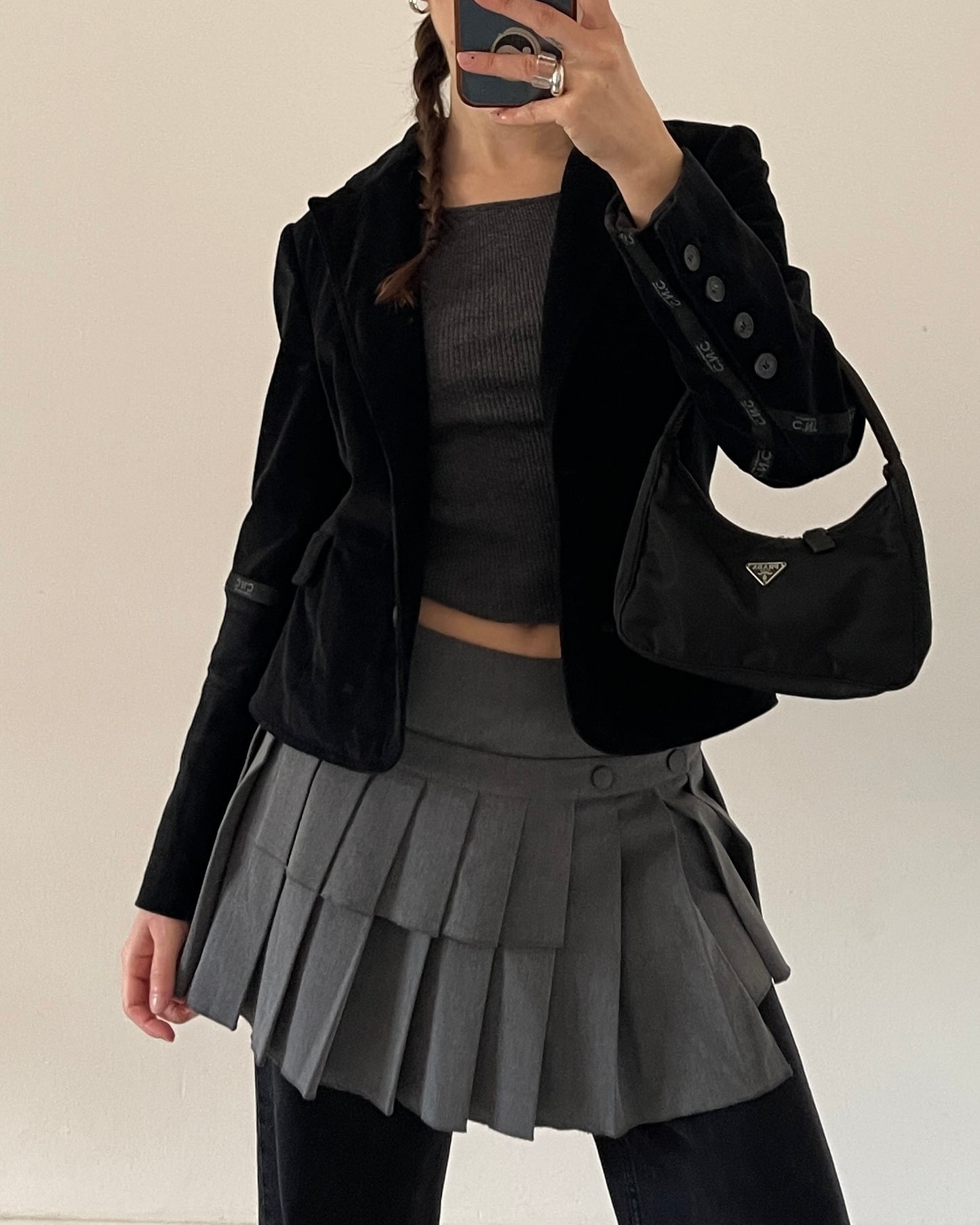 Velvet blazer by Costume National