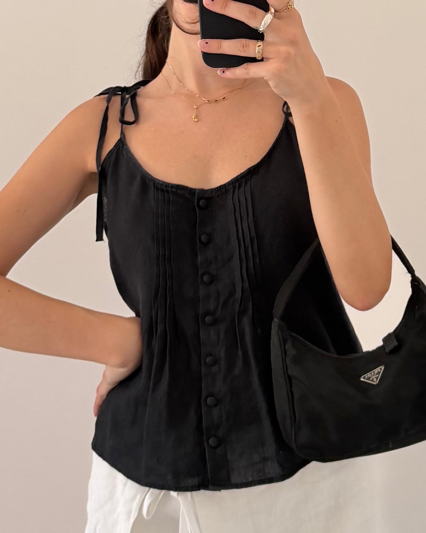 Linen cami top