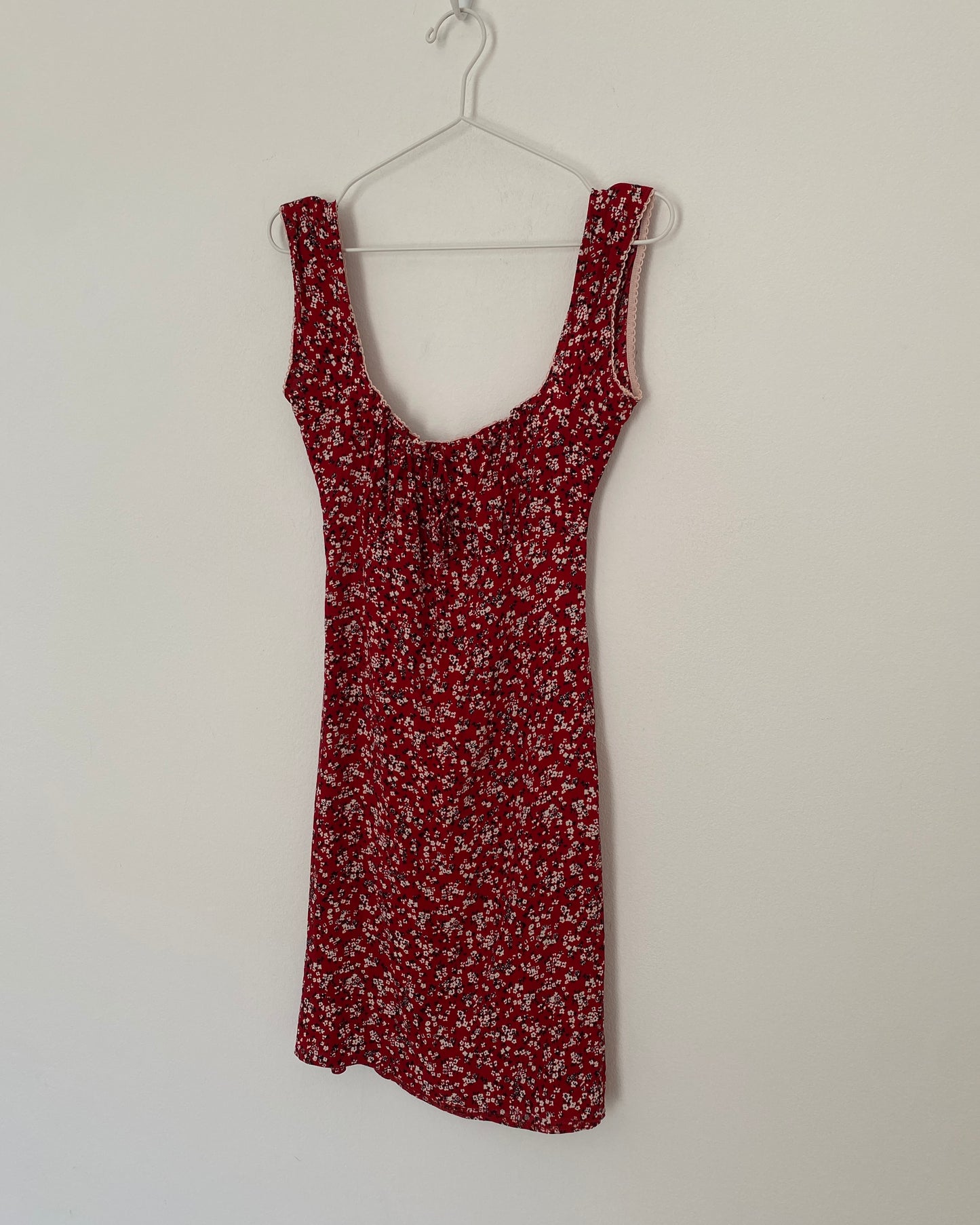 00s floral coquette dress