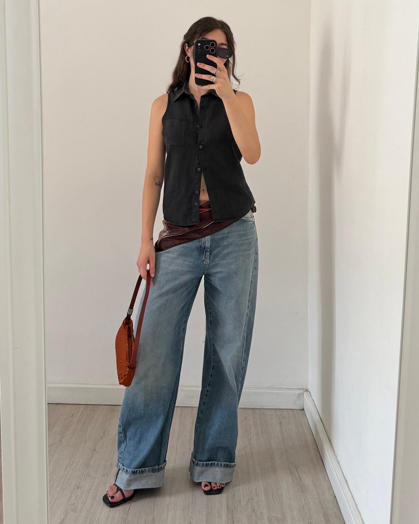 Calvin Klein linen top