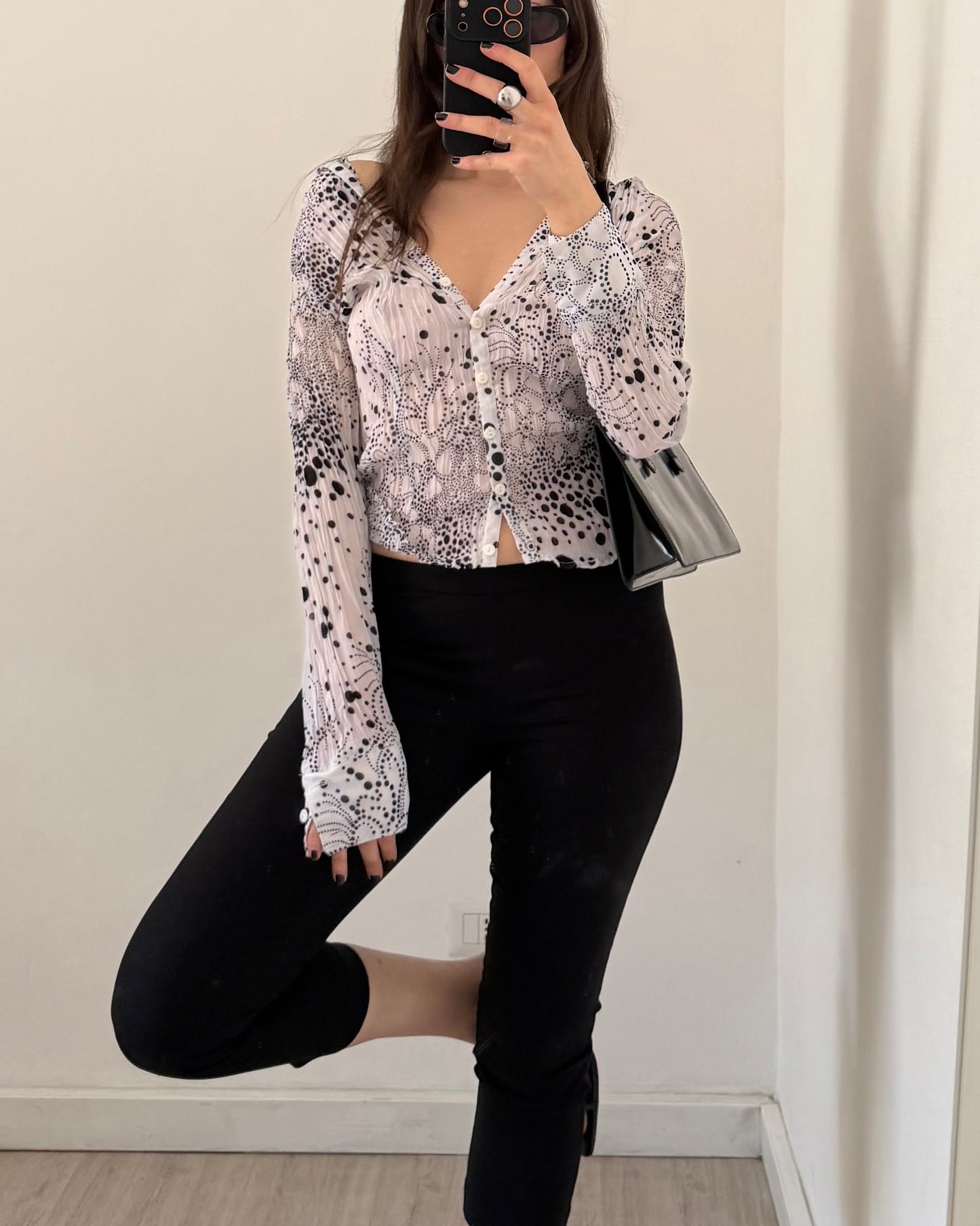 00s crinkle shirt
