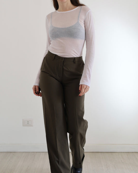 Y2k tailored trousers