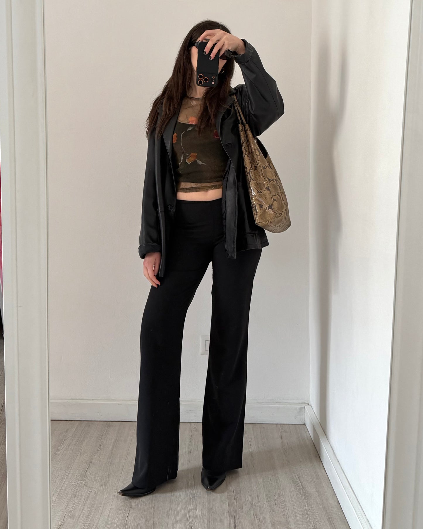 Micro mesh sheer top