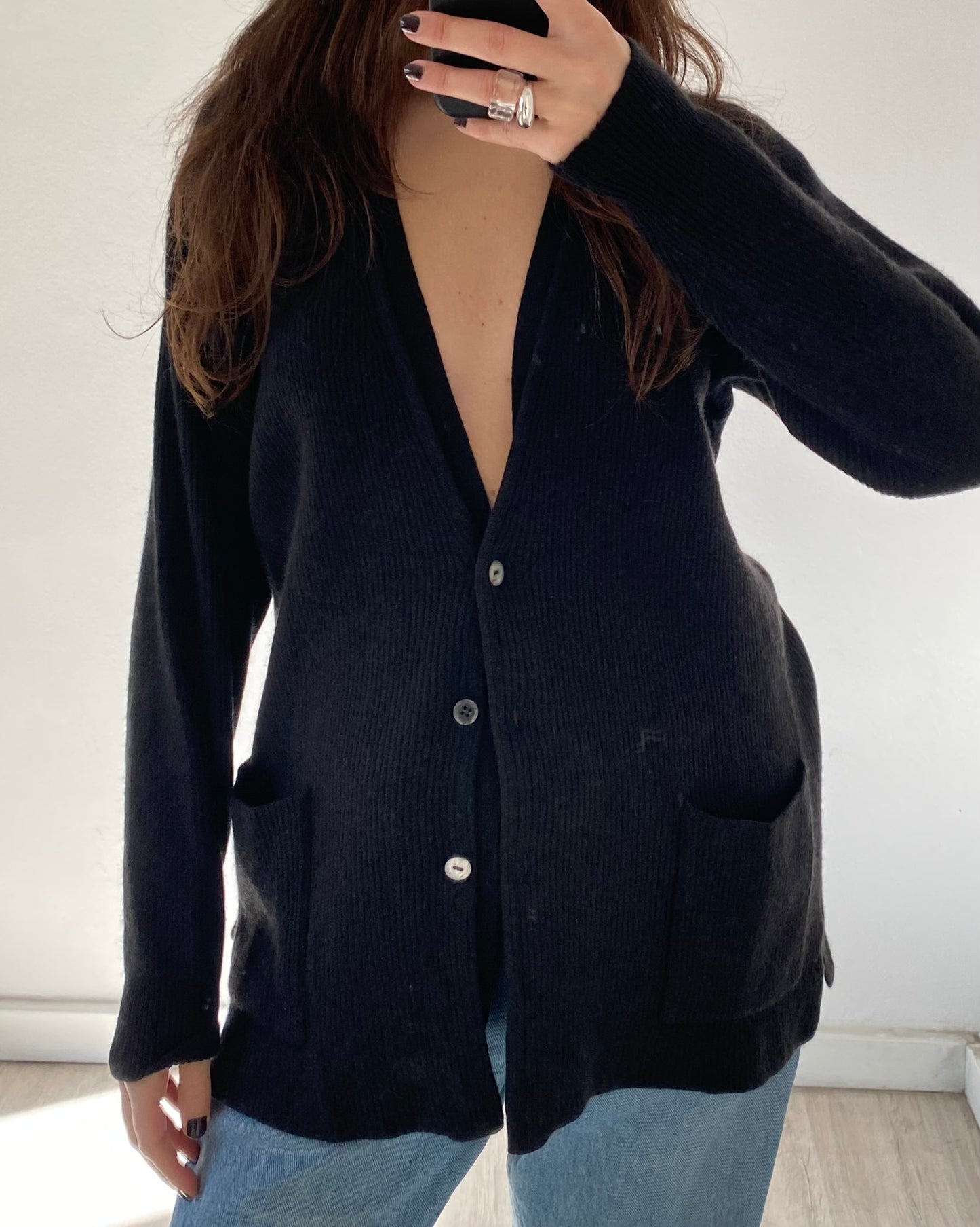 Cashmere cardigan