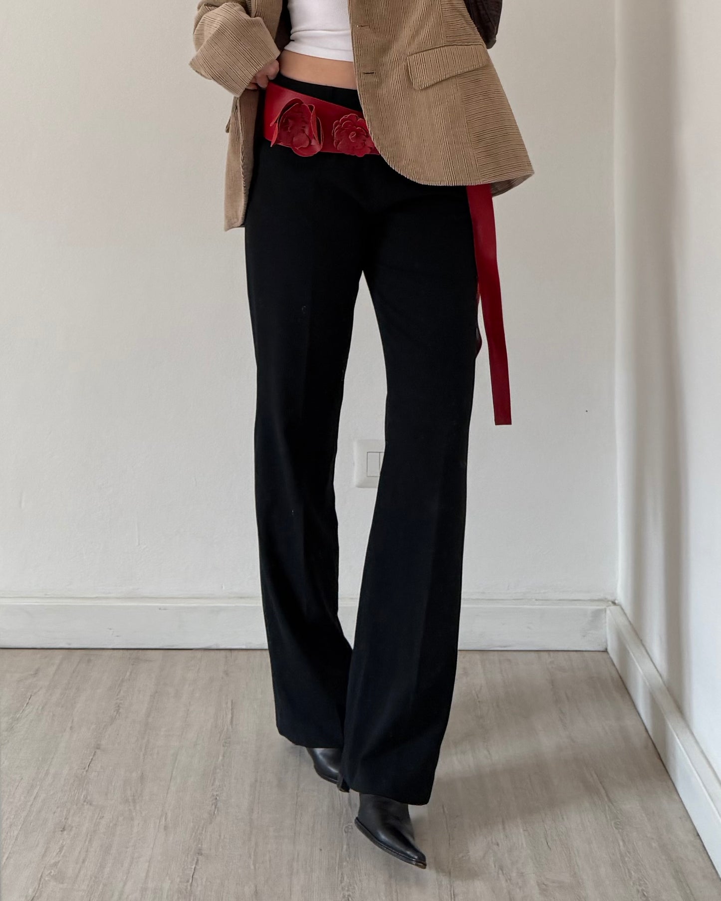 Pinko straight leg suit trousers