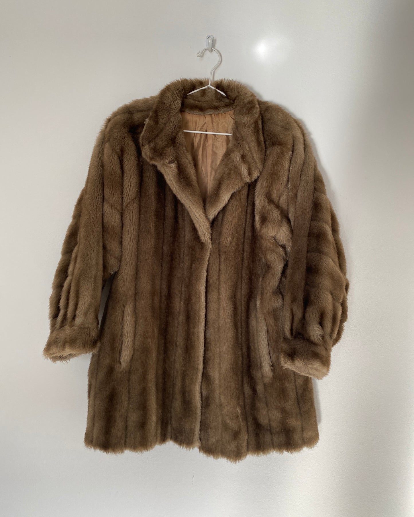 Vintage faux fur