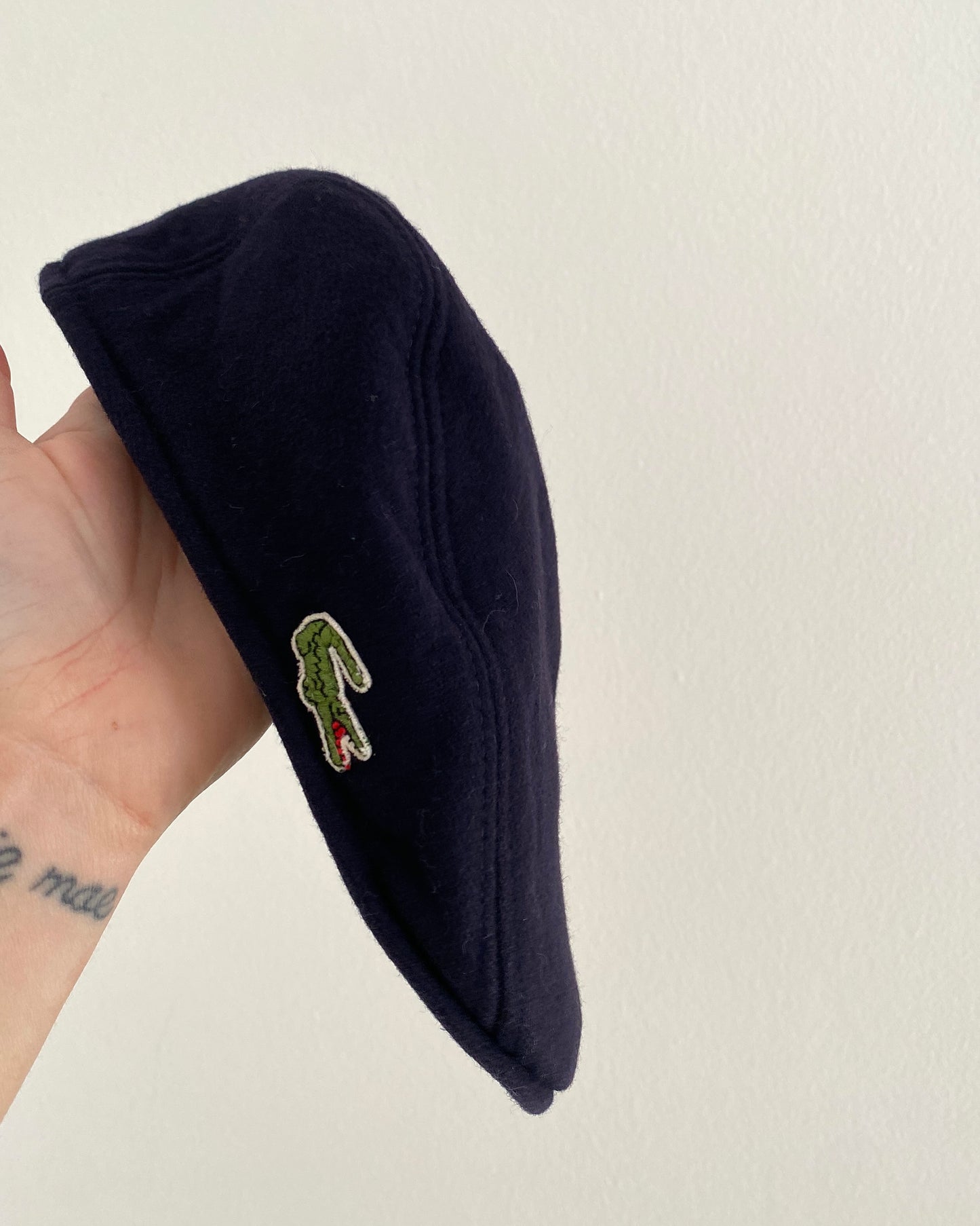 Lacoste wool flat cap