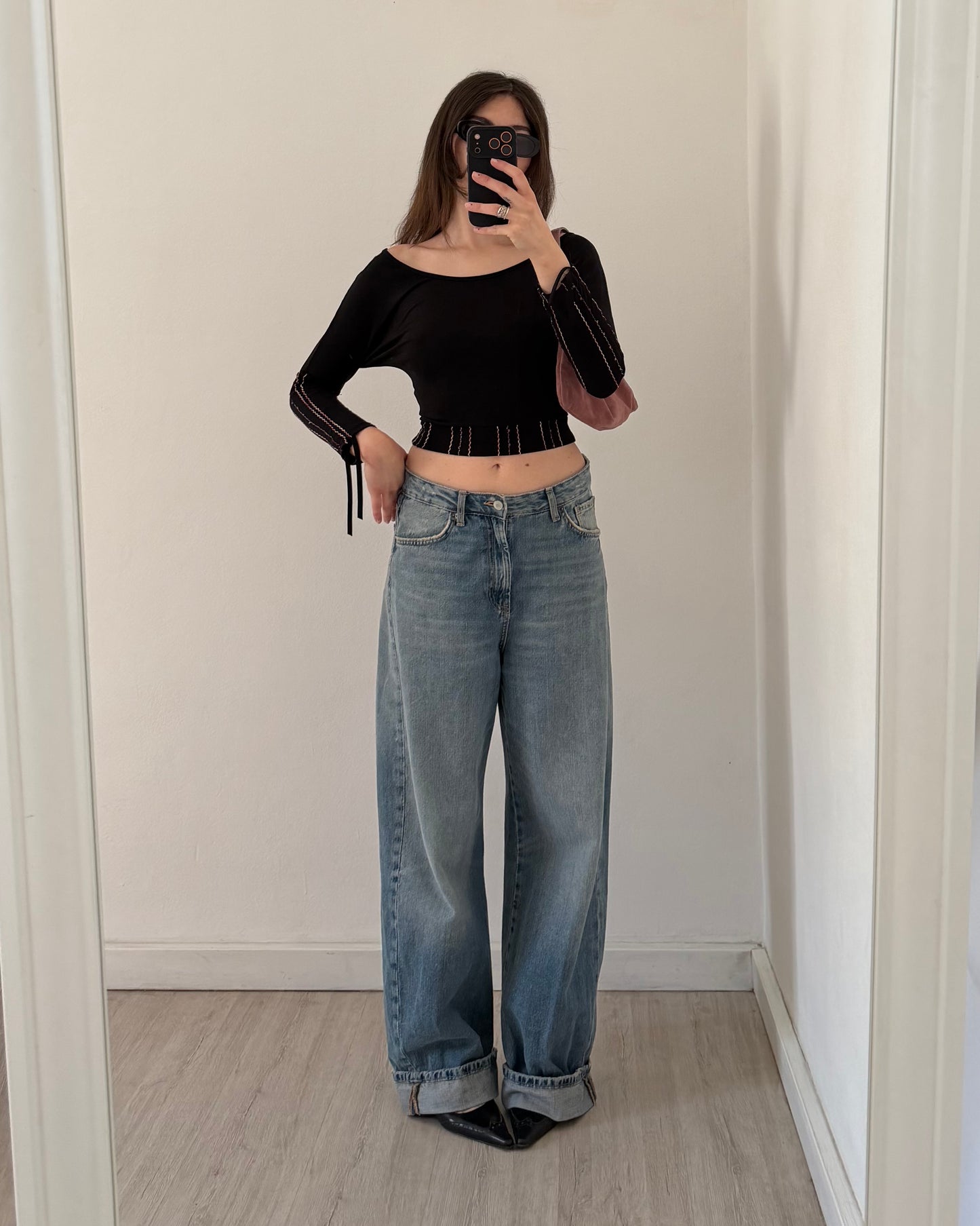 00s embroidered top