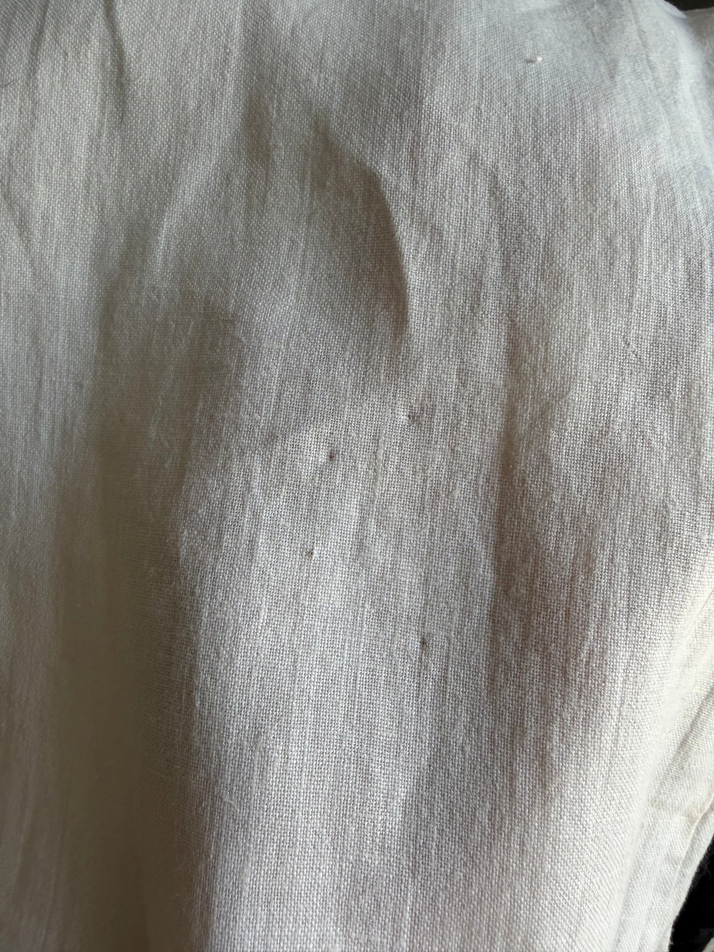 00s white linen trousers