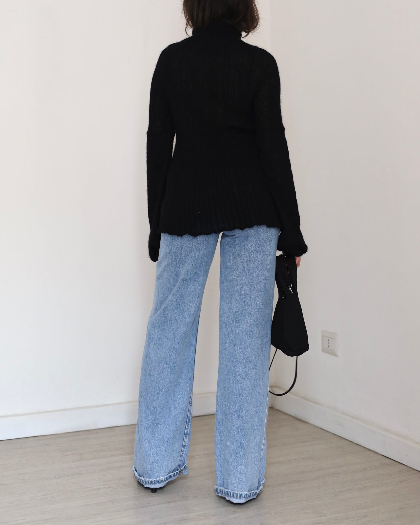 Costume National mohair knit top