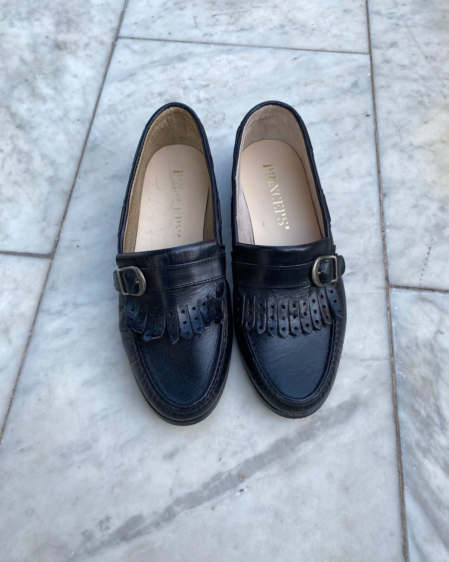 Vintage leather loafers