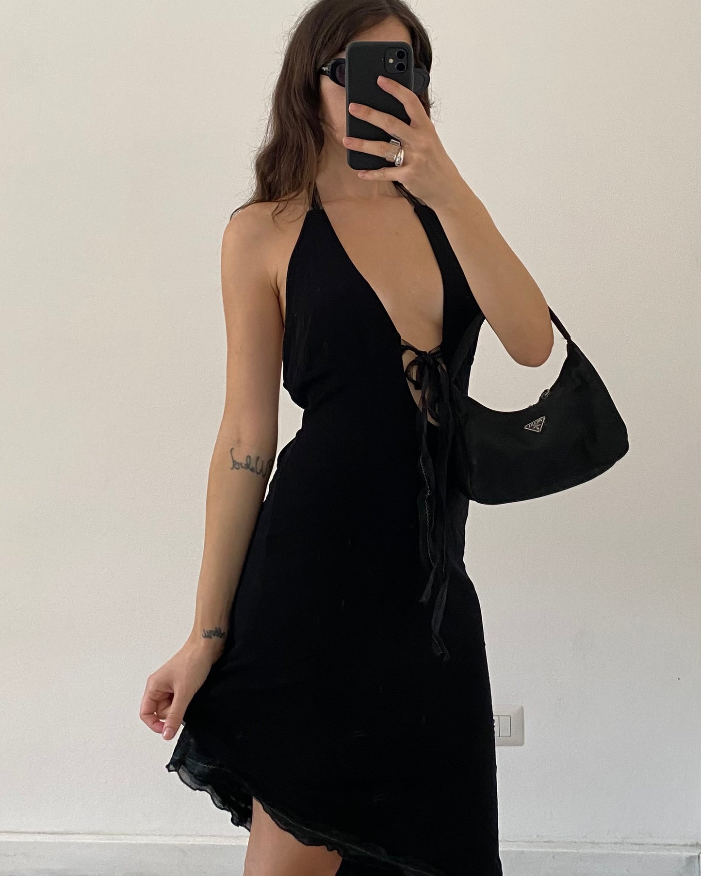 00s asymmetric dress