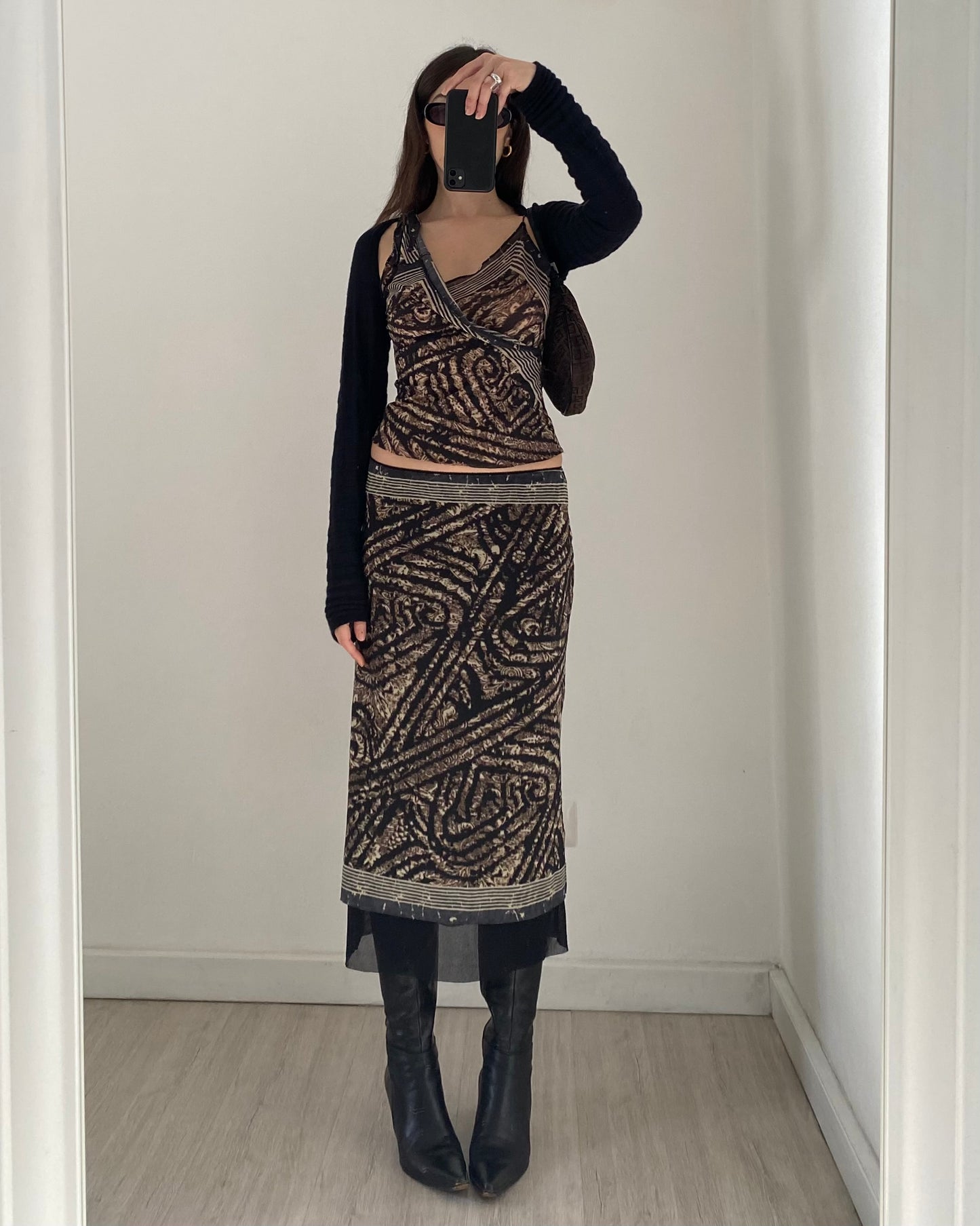 Micro mesh co-ord set