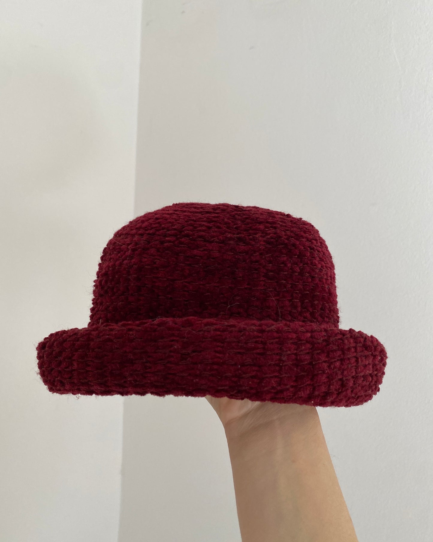 Chenille hat