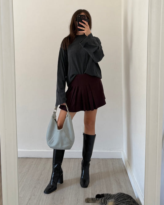 Melanzana mini skirt