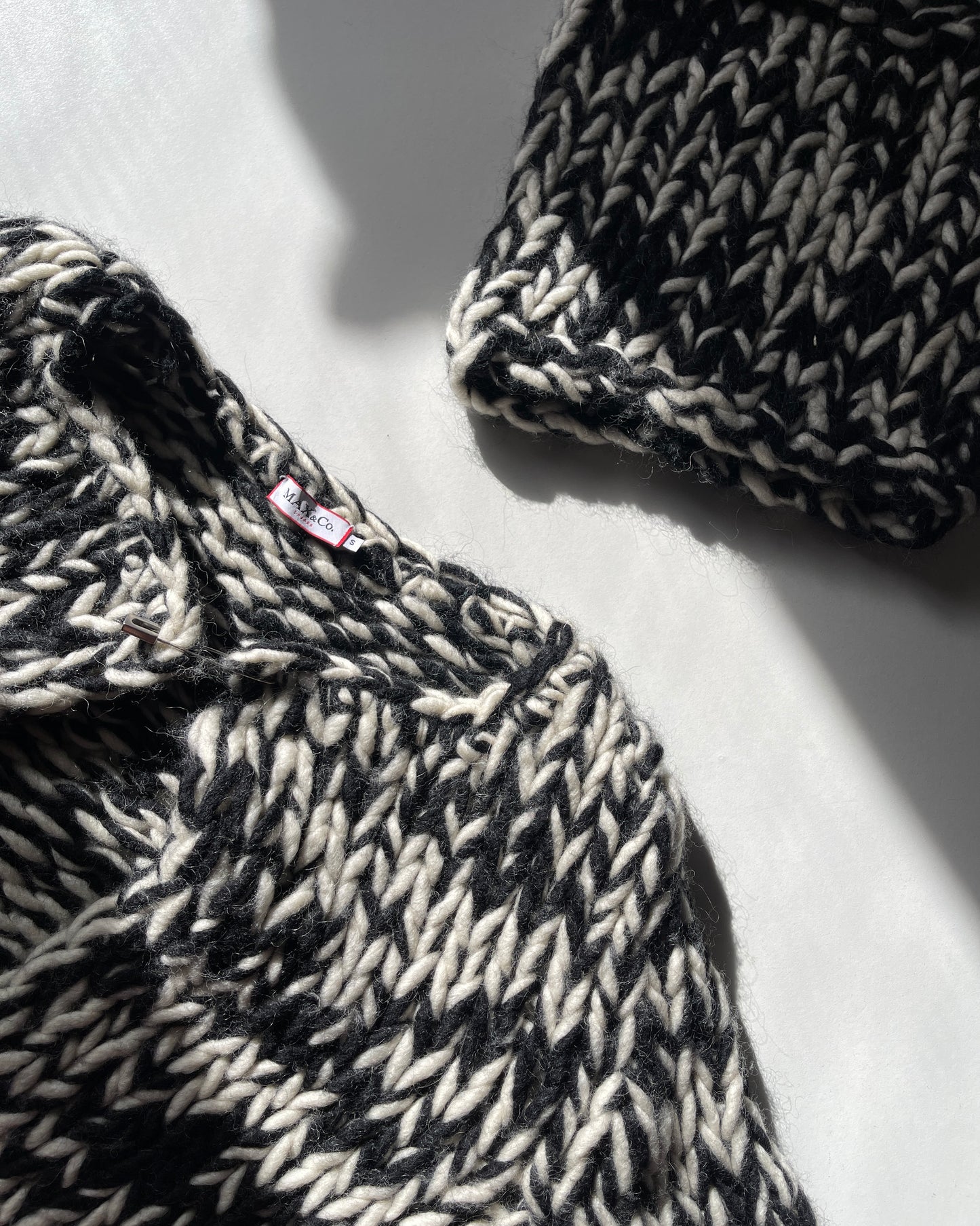 Chunky wool cardigan by Max&co