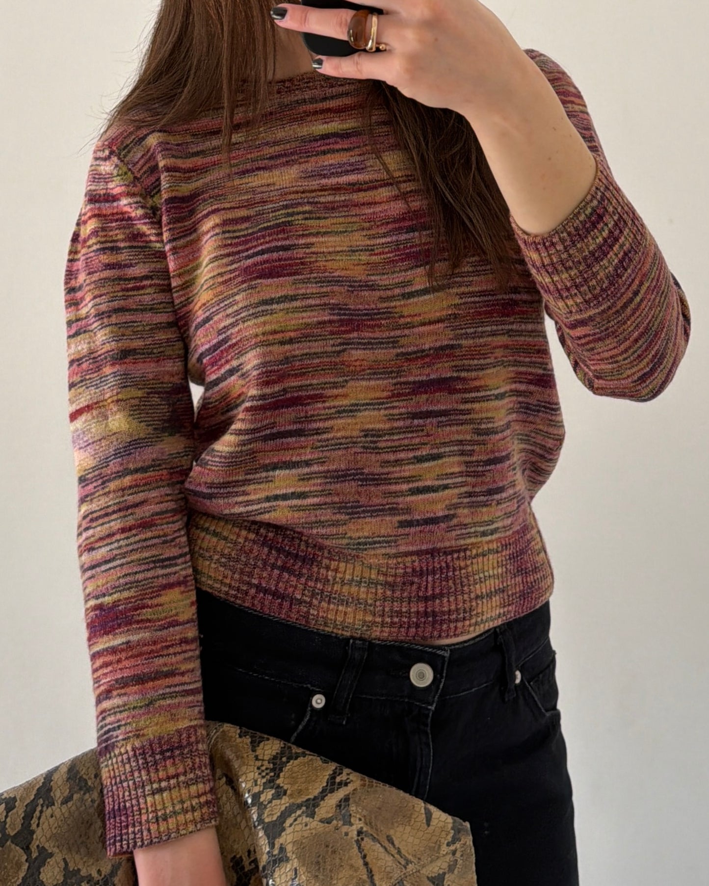 Missoni knit swater