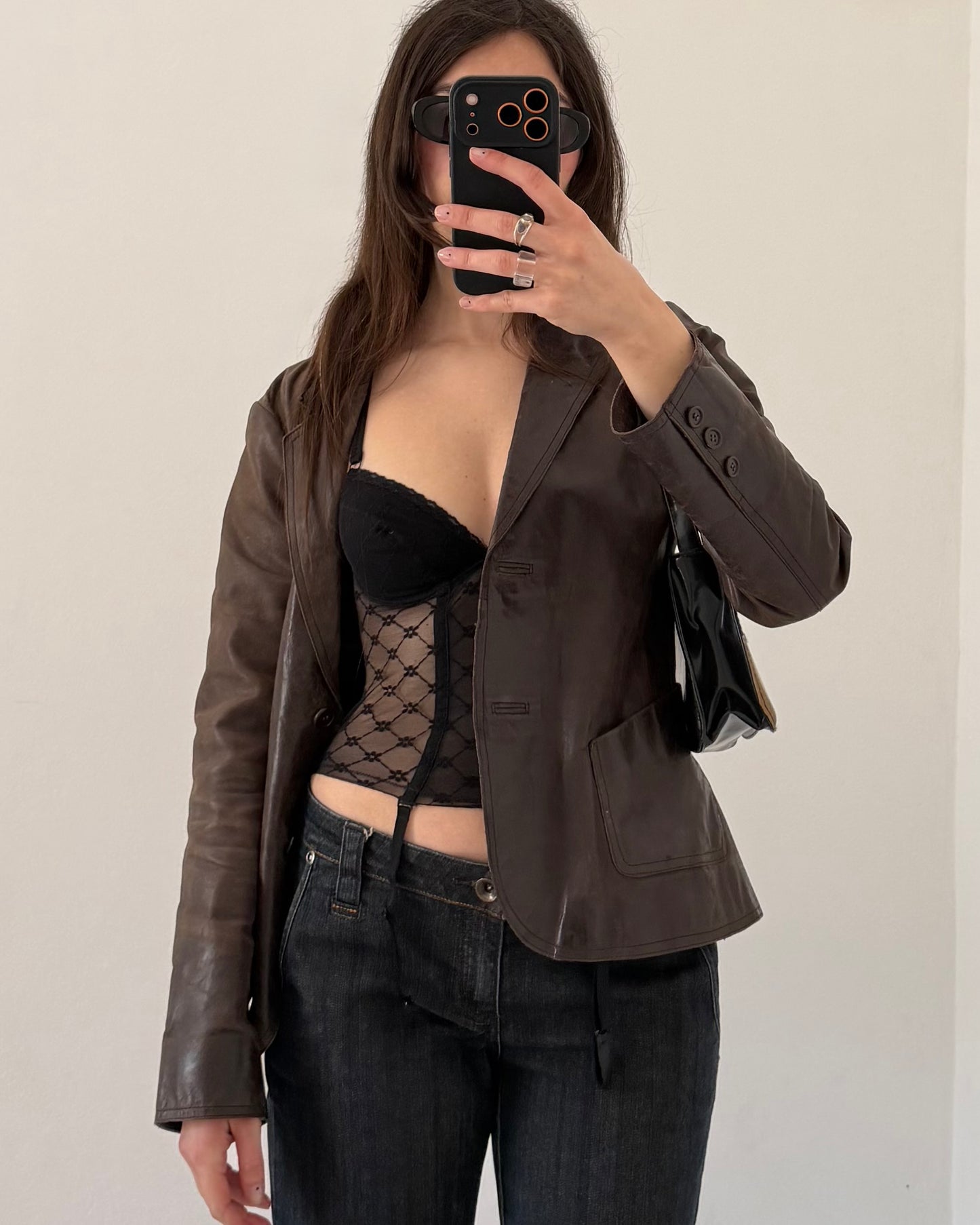 Sheer corset top