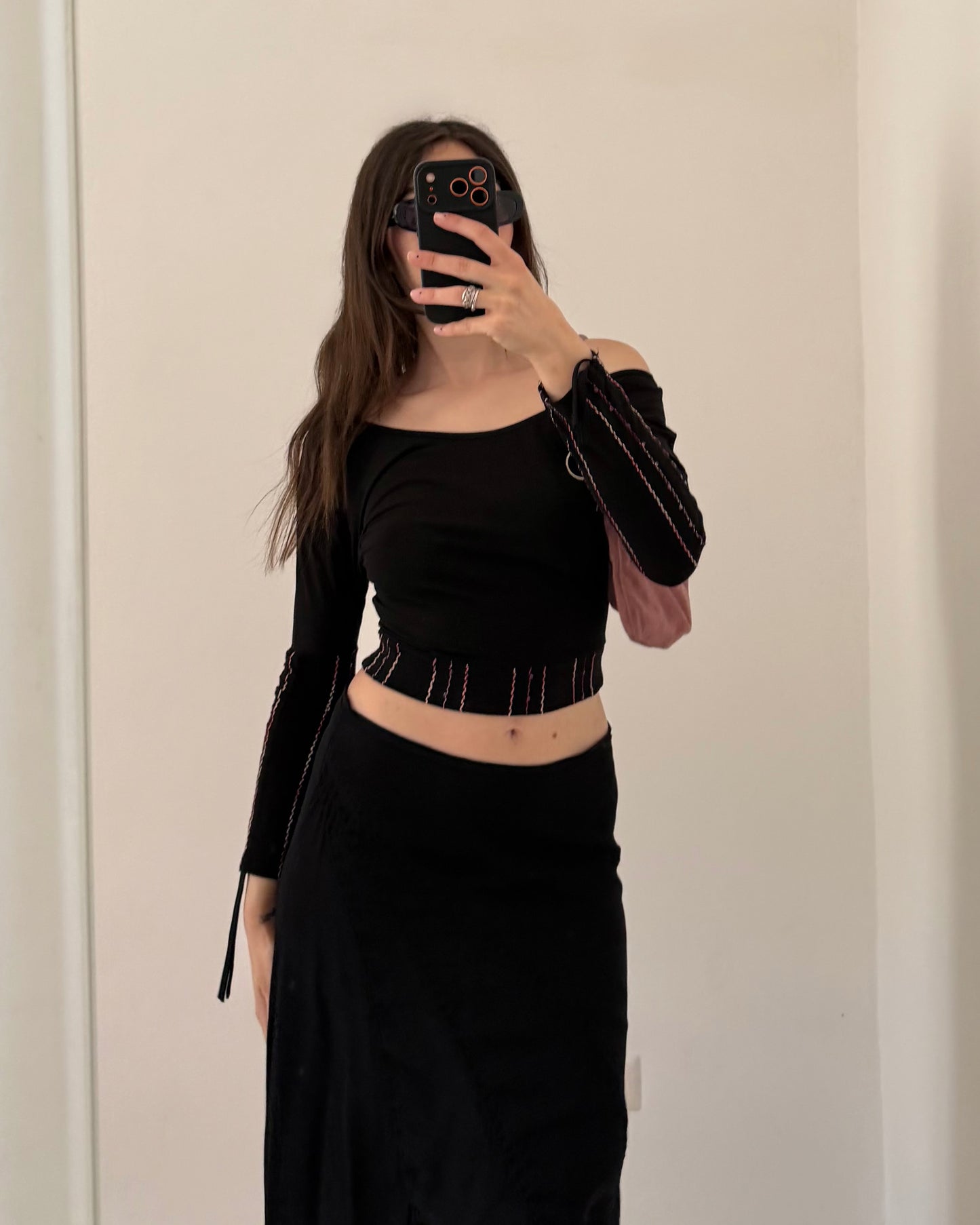 00s embroidered top