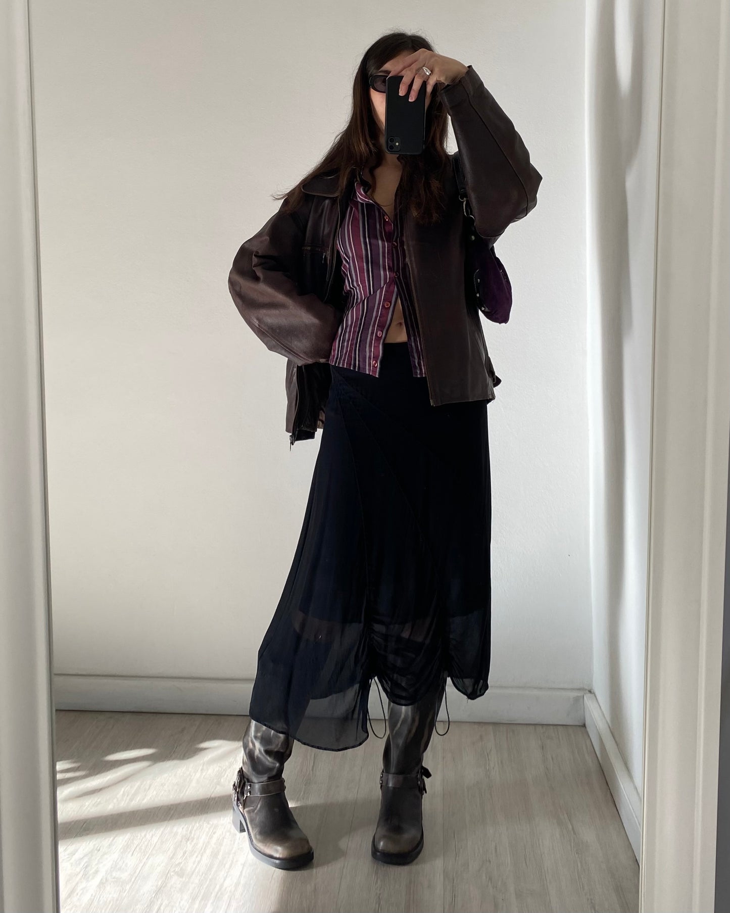 Striped fitted shirt