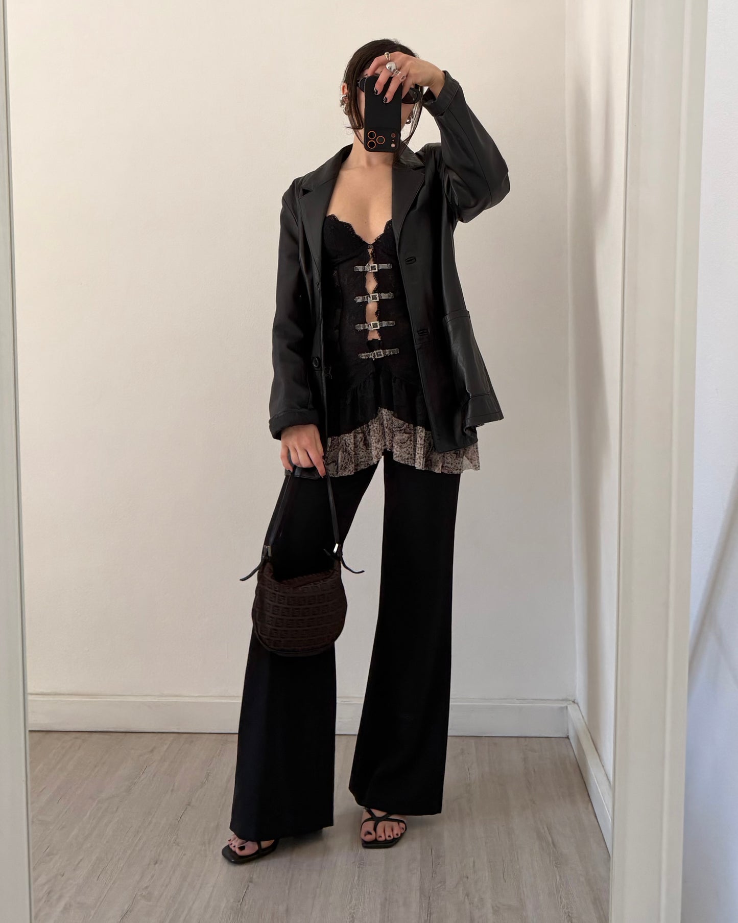 Lace corset top