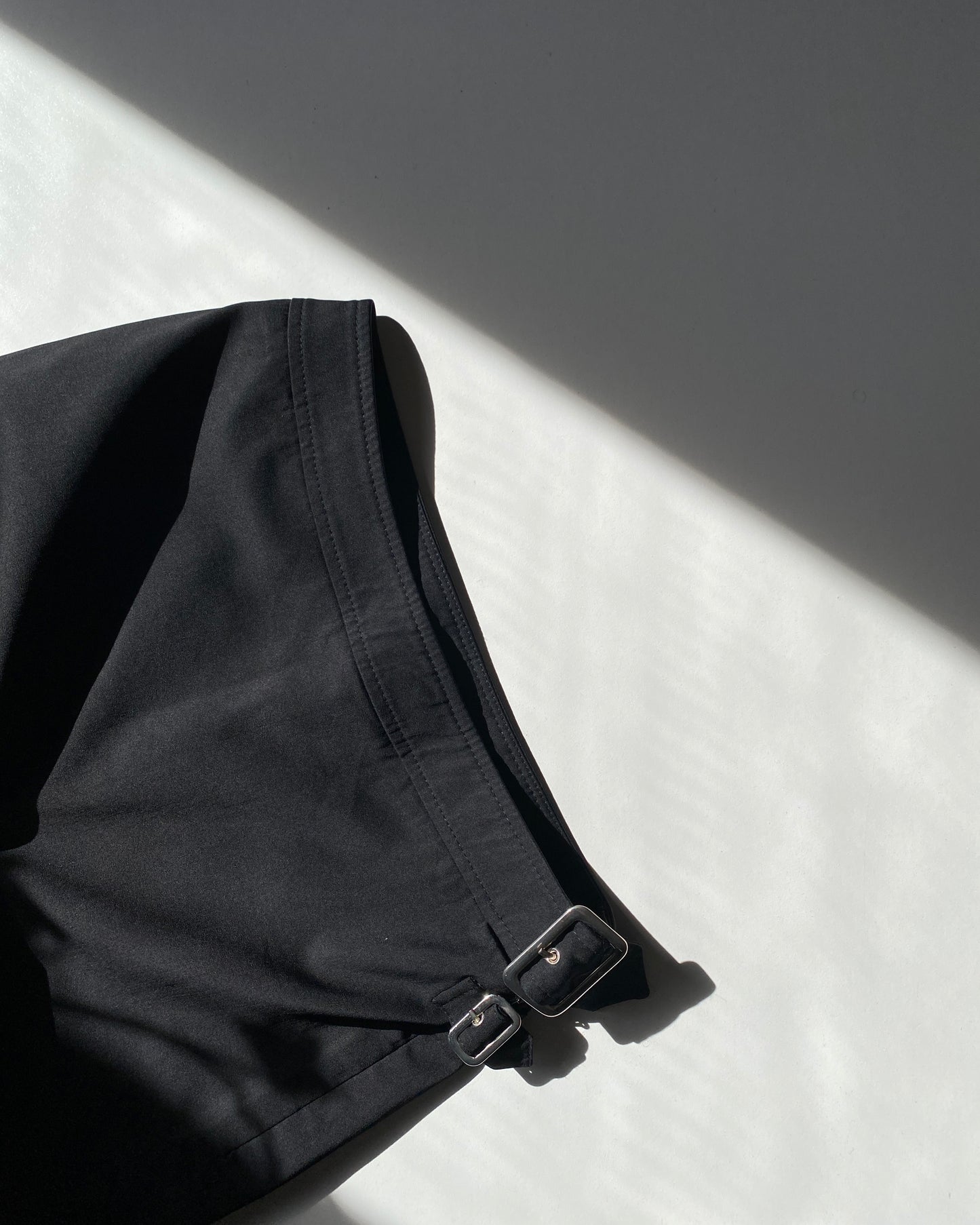 00s black maxi skirt