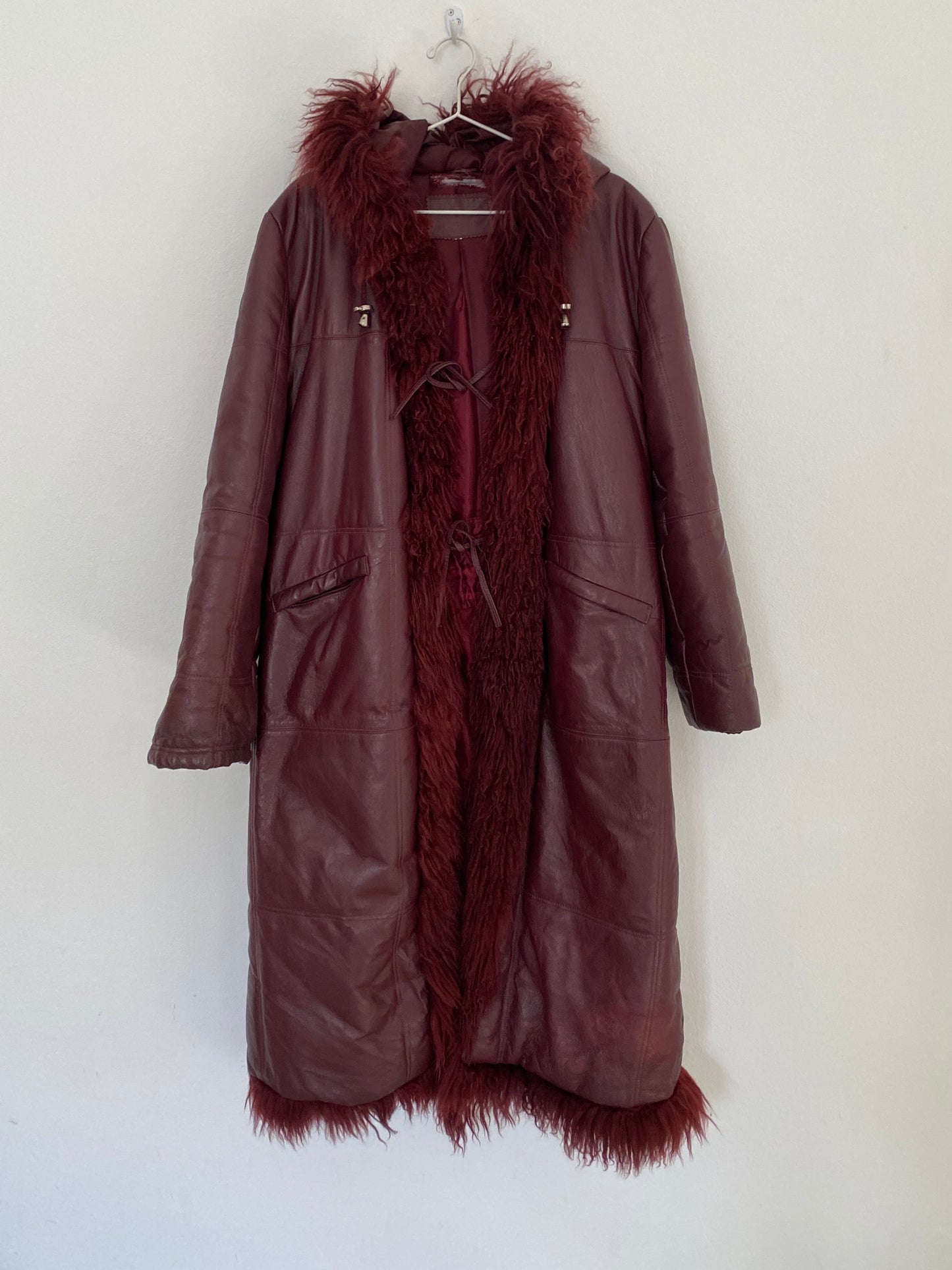 Penny lane leather coat