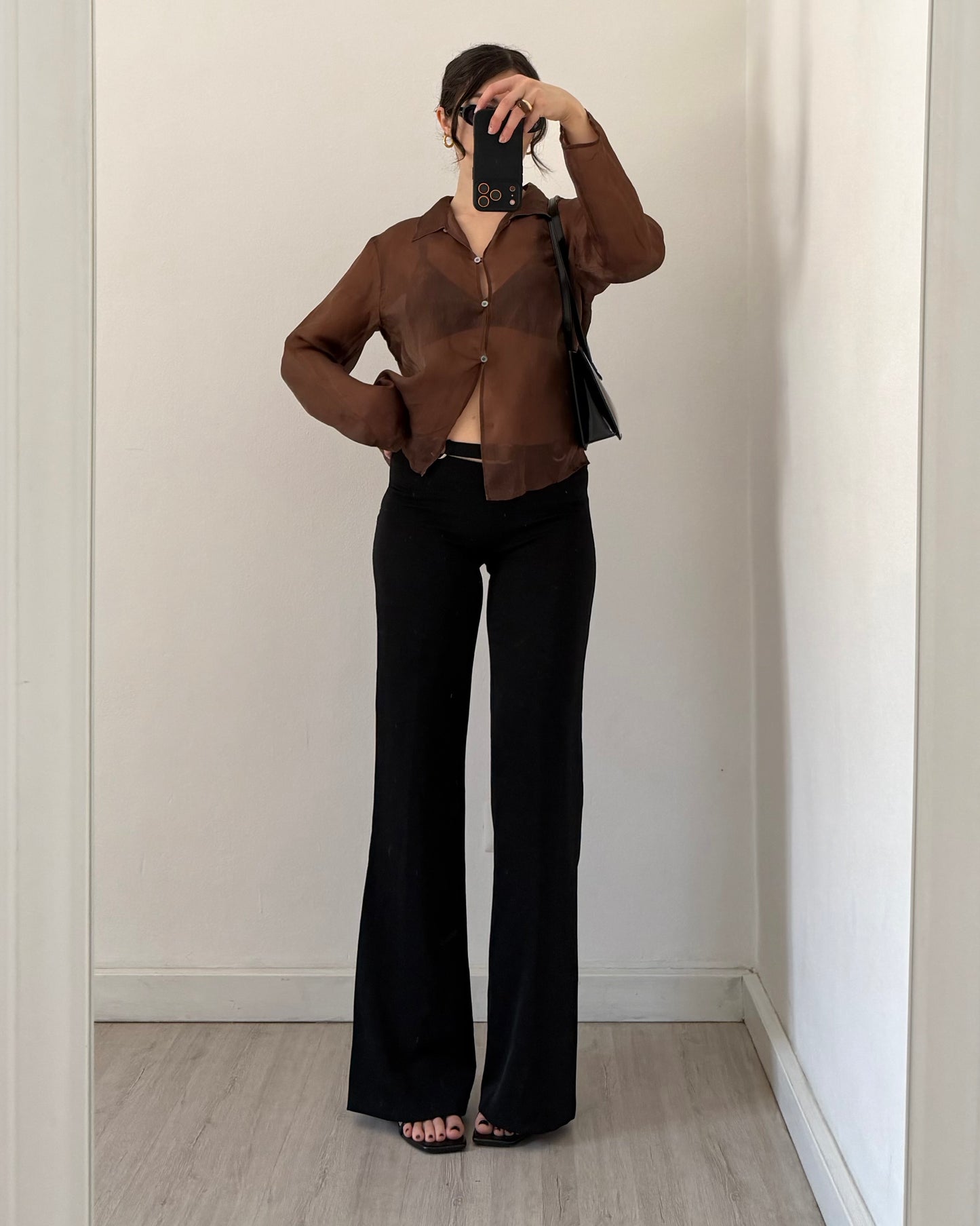Marella silk buttoned shirt