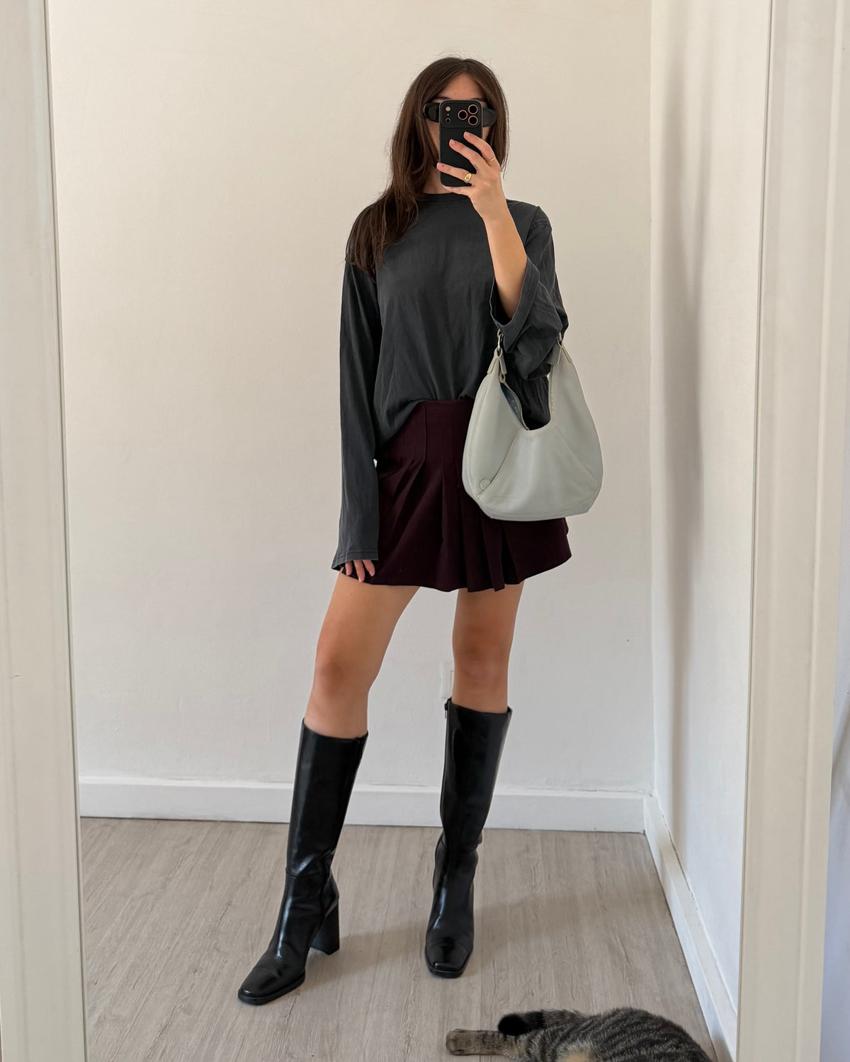 Melanzana mini skirt