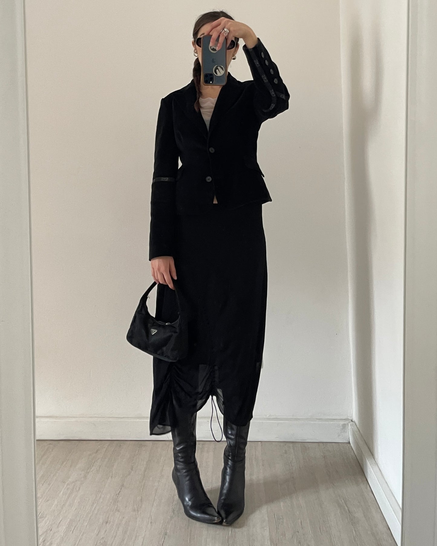 Velvet blazer by Costume National