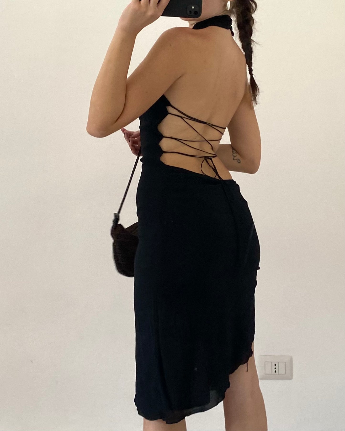 Backless dress