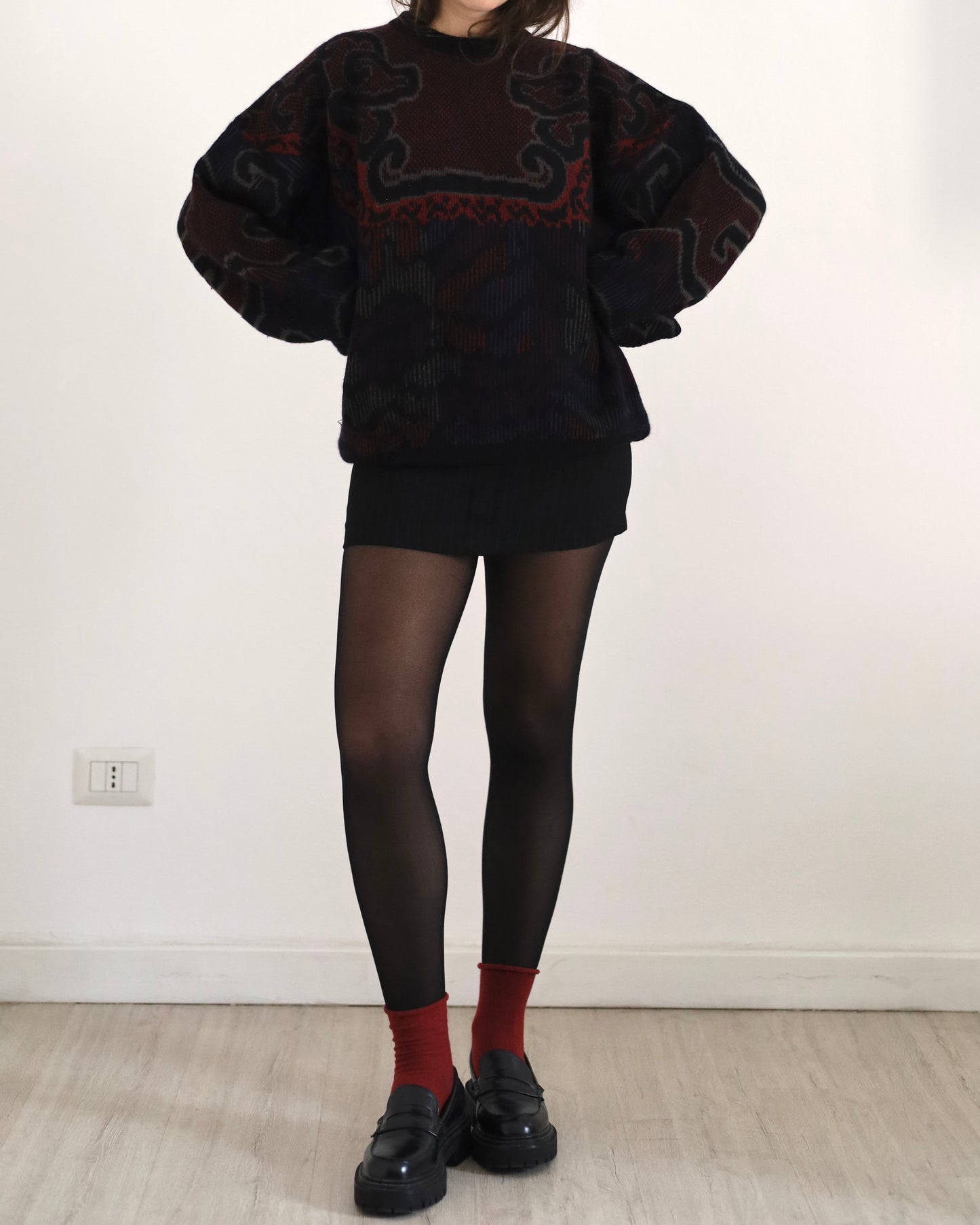 Vintage knit sweater