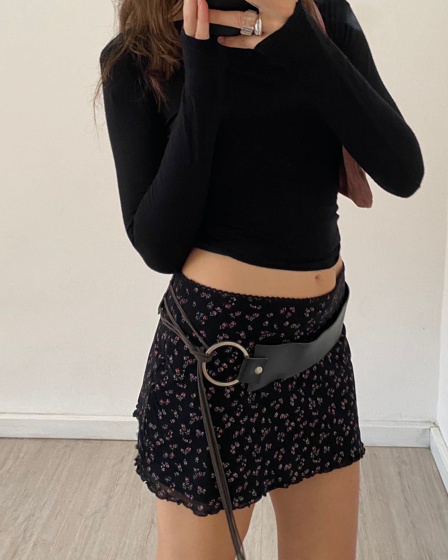 00s mini skirt