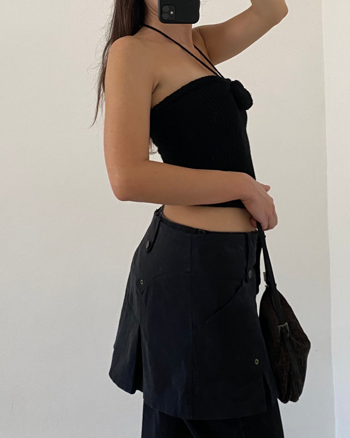 Pleated mini skirt by Celyn b