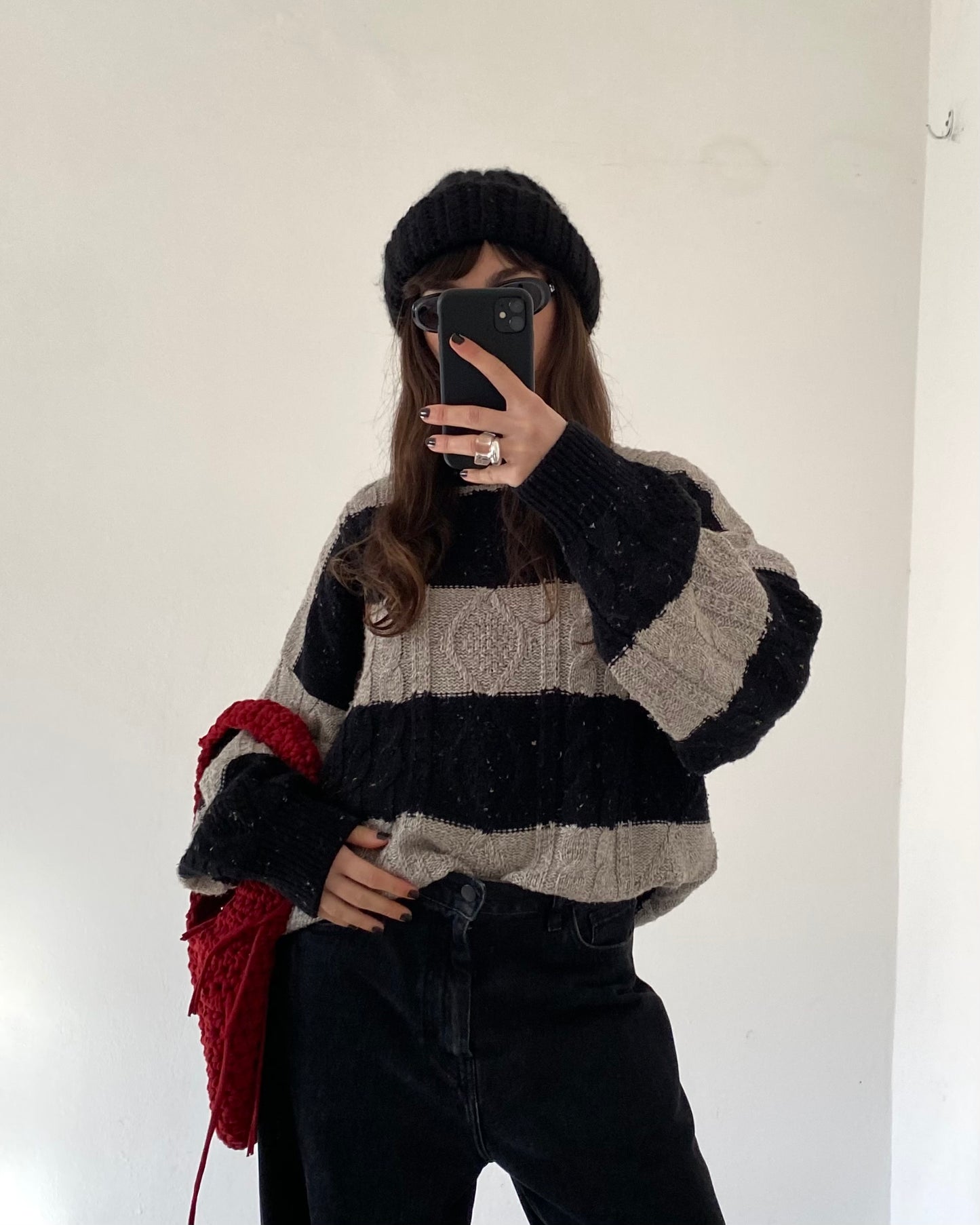 Wool striped jumper