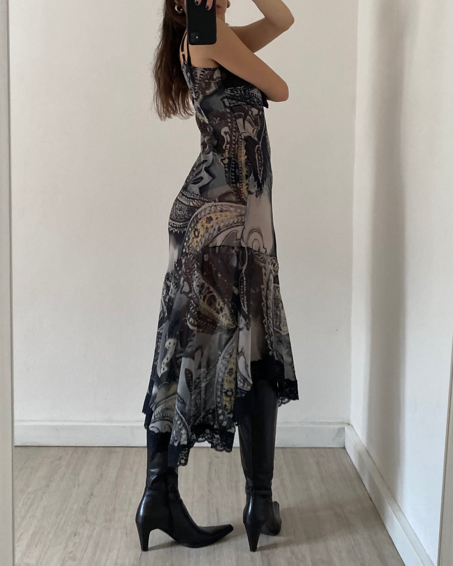 Sheer long dress