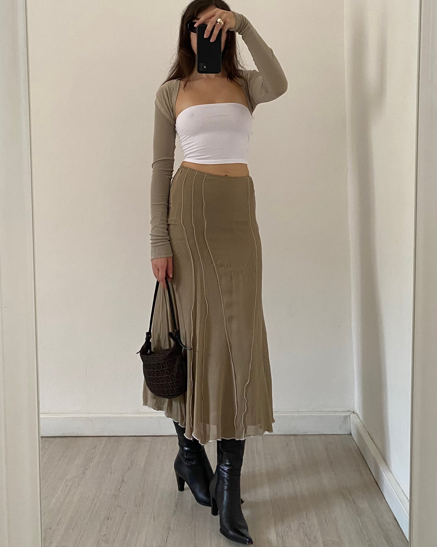00s longuette skirt