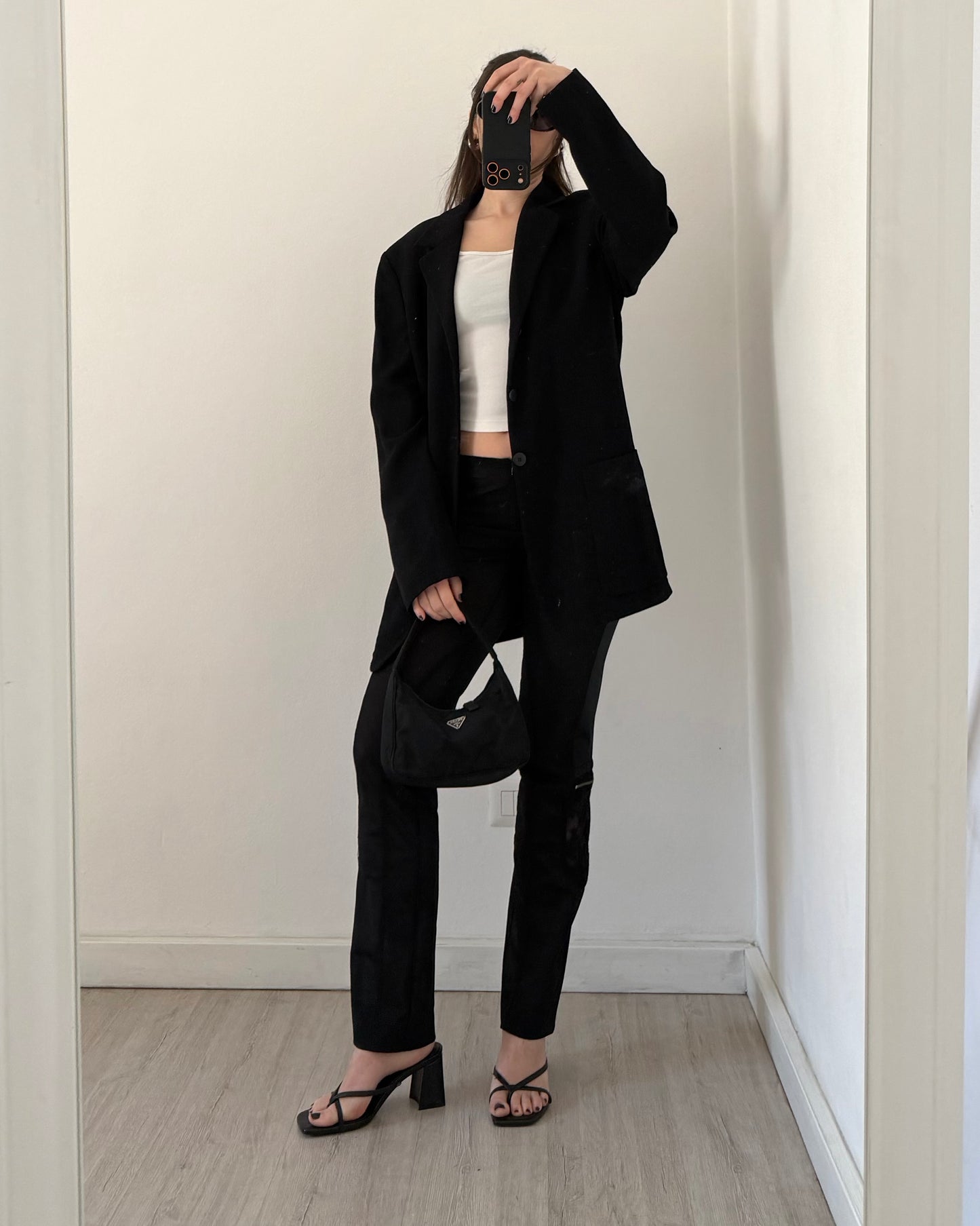 00s sheer lace trousers