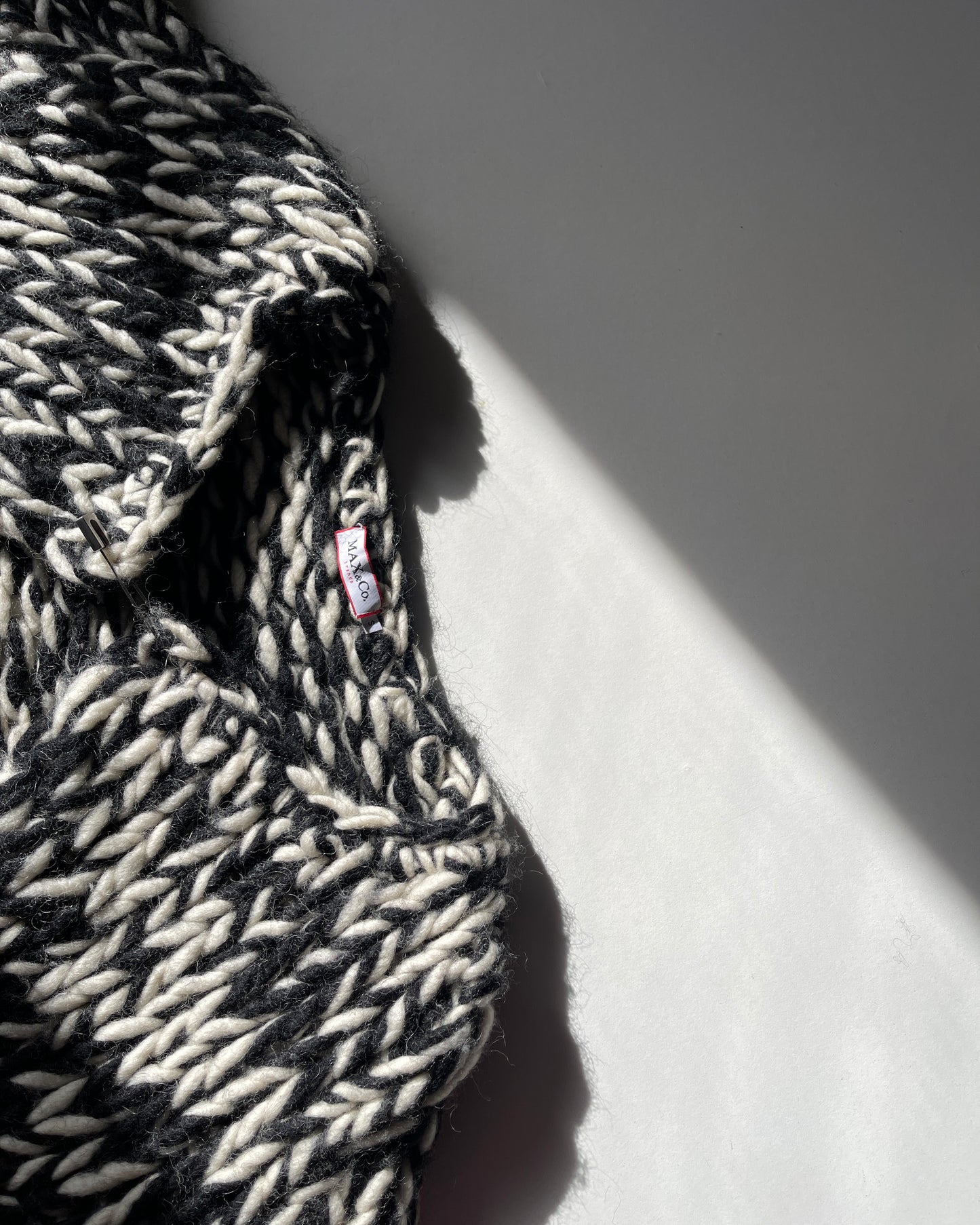 Chunky wool cardigan by Max&co