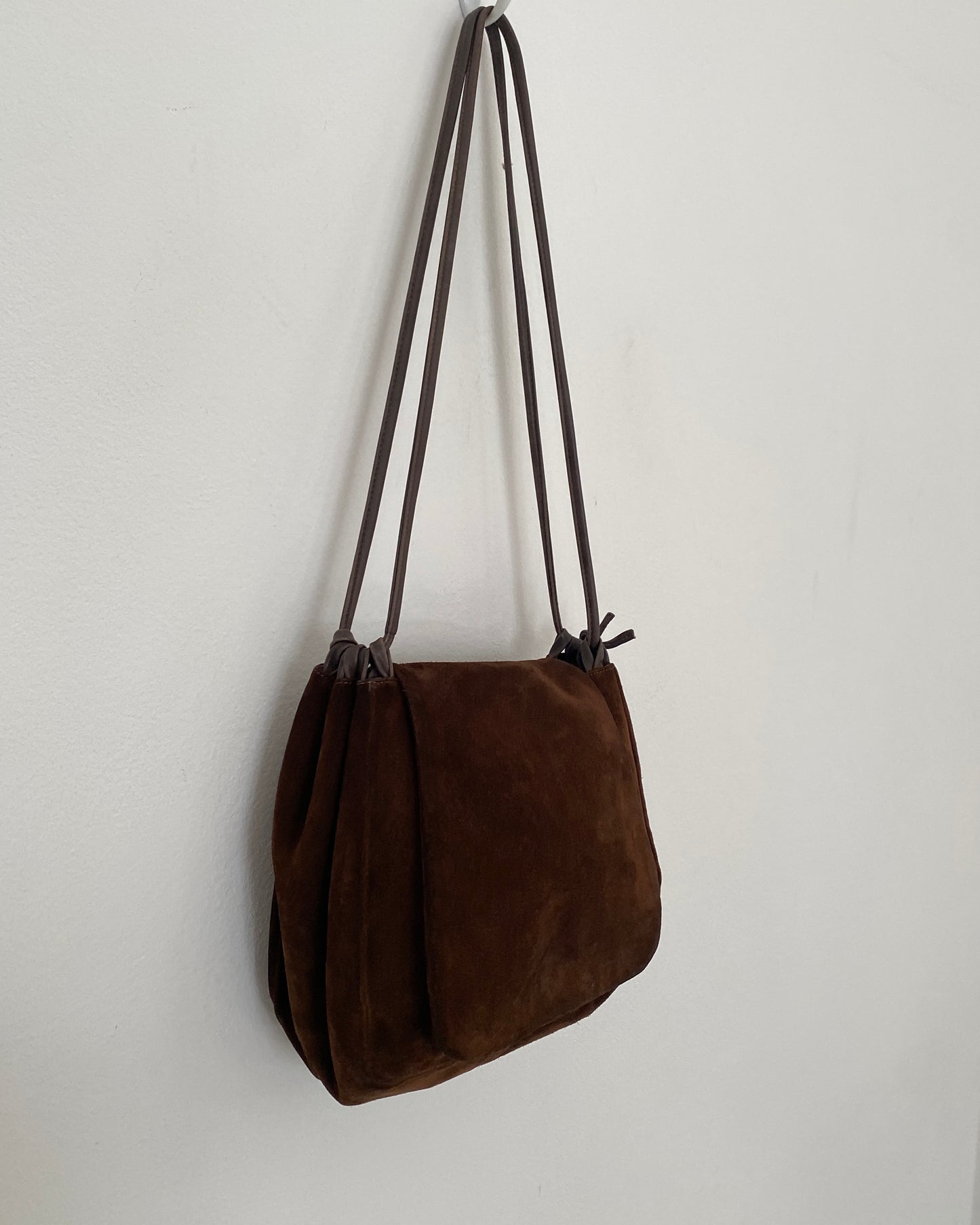 Coccinelle suede shoulder bag