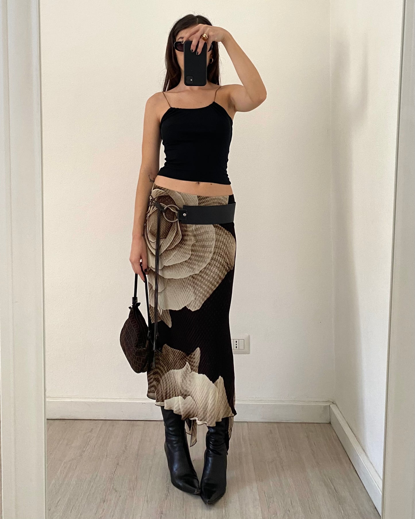 Beaded halterneck top