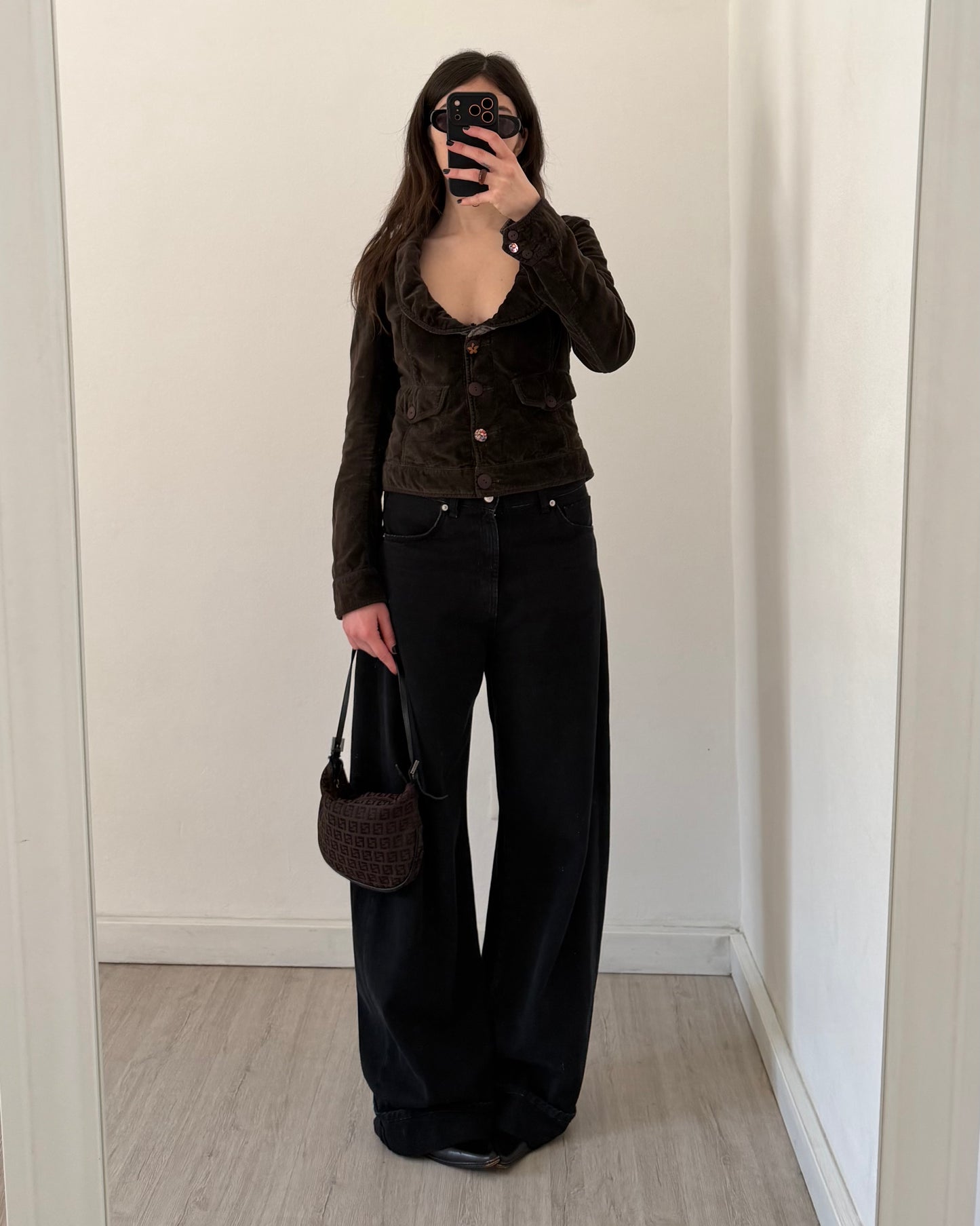 Fitted mini blazer