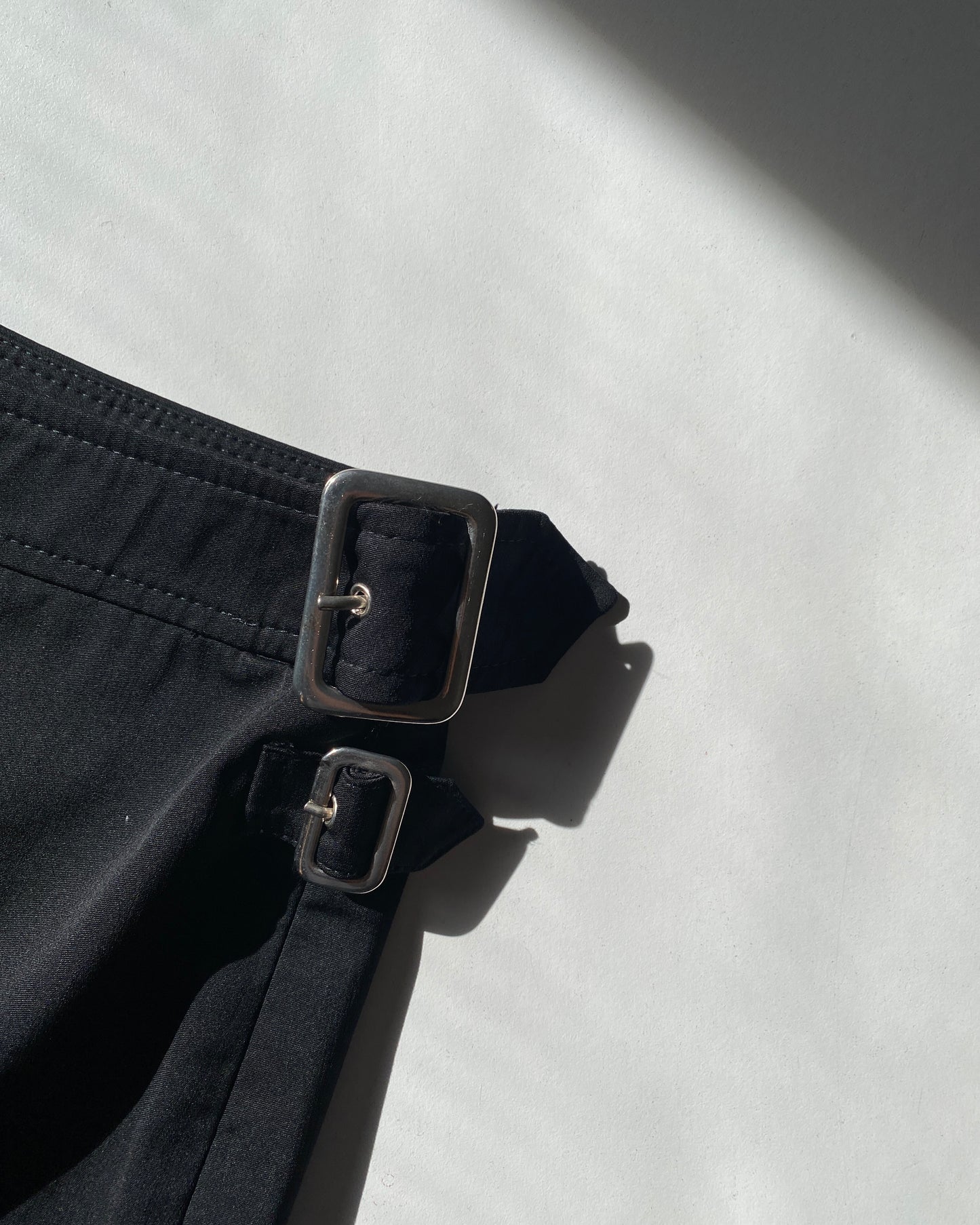 00s black maxi skirt