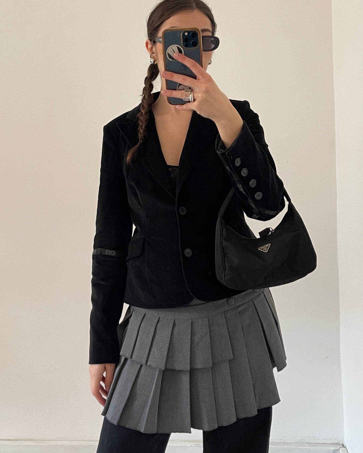 Velvet blazer by Costume National