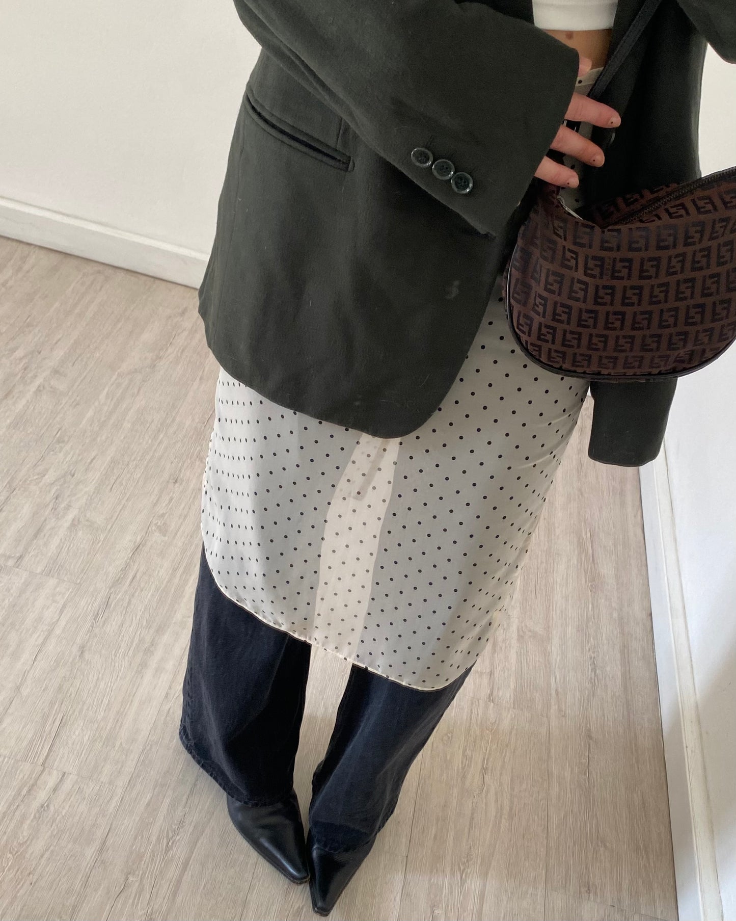 Cashmere and wool blazer