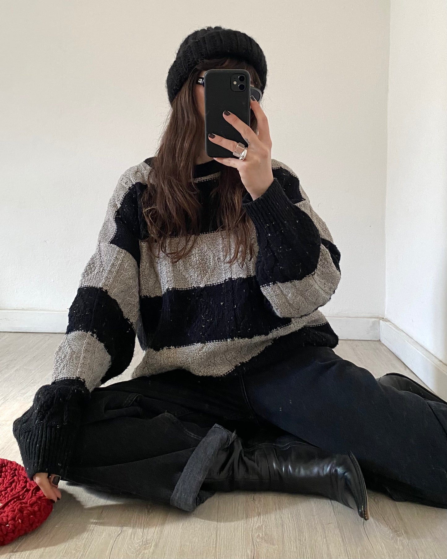 Wool striped jumper