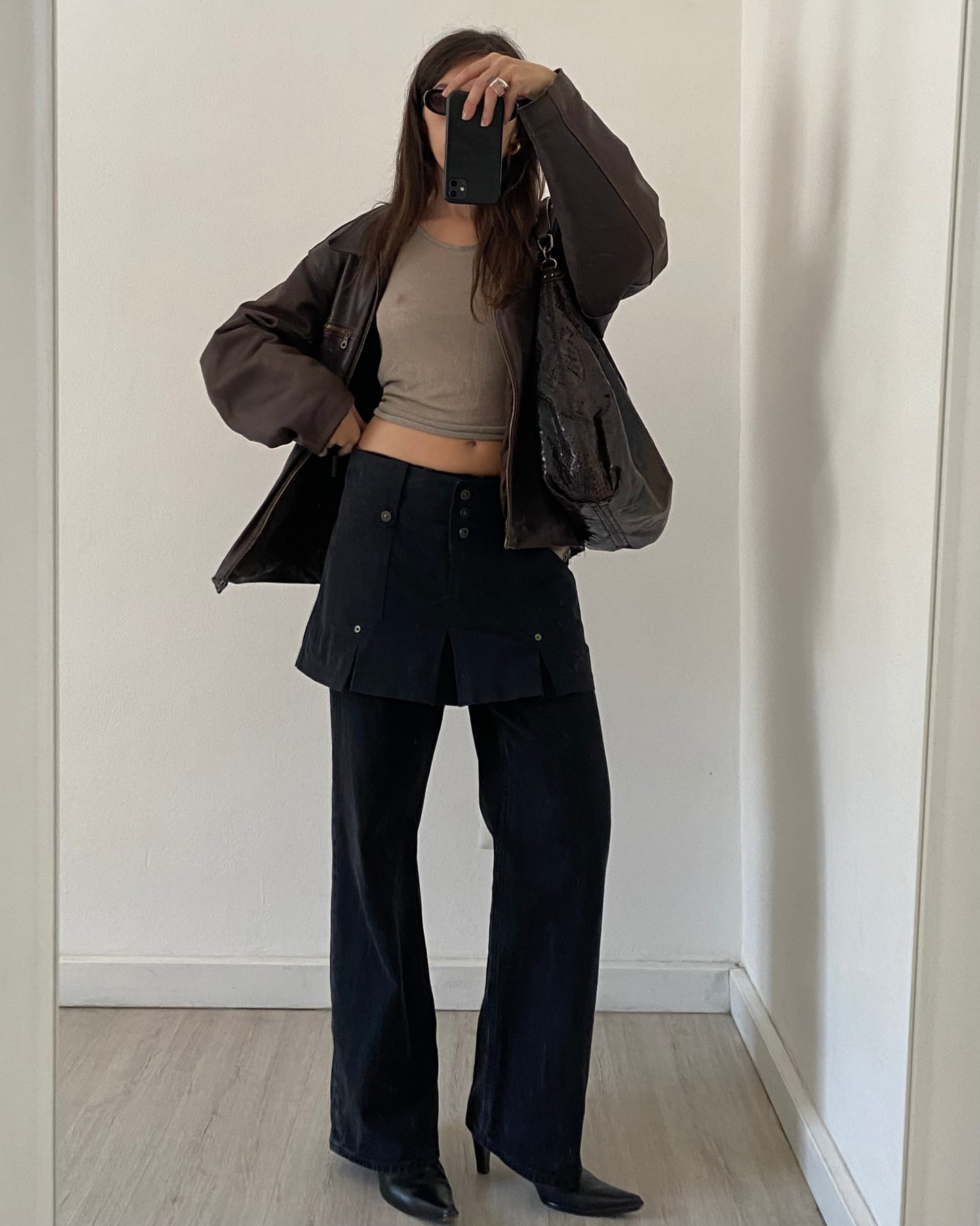 Pleated mini skirt by Celyn b