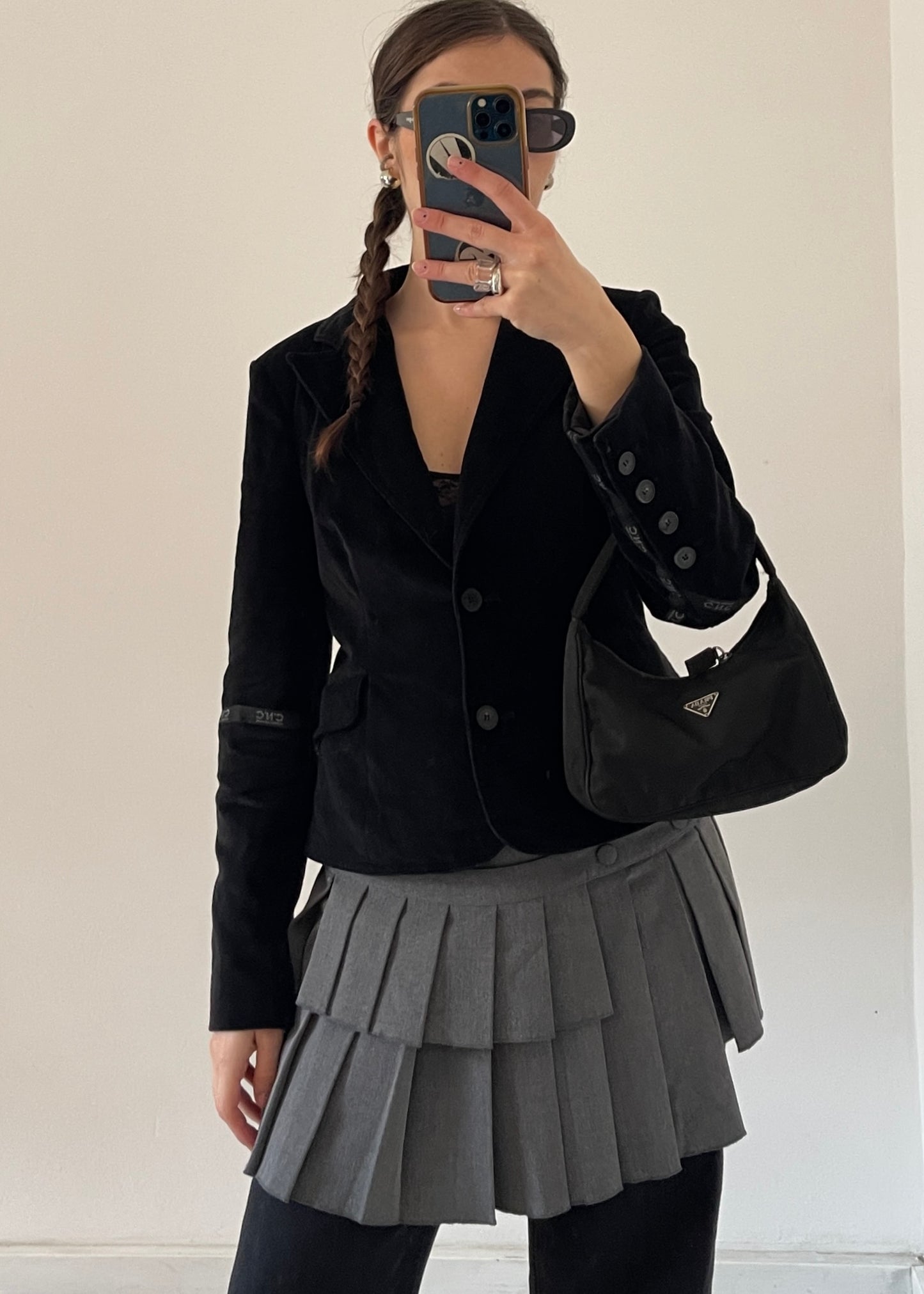 Velvet blazer by Costume National